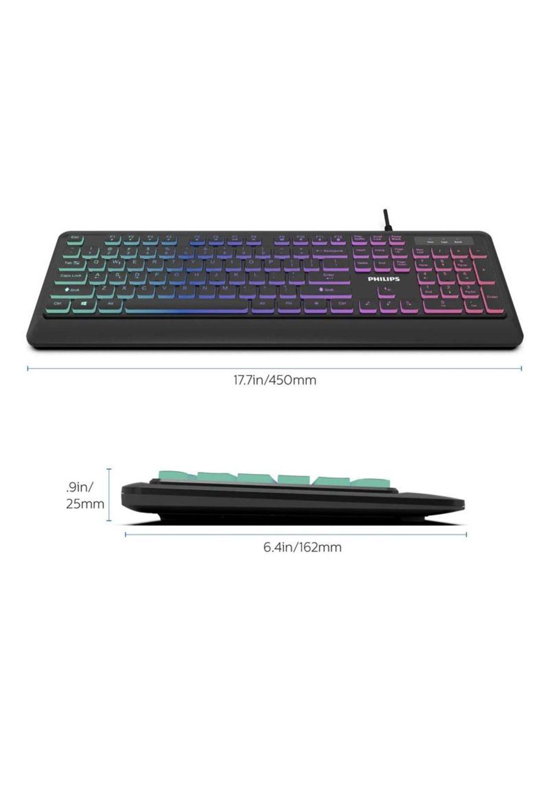 Teclado Alámbrico Philips SPK8294-4