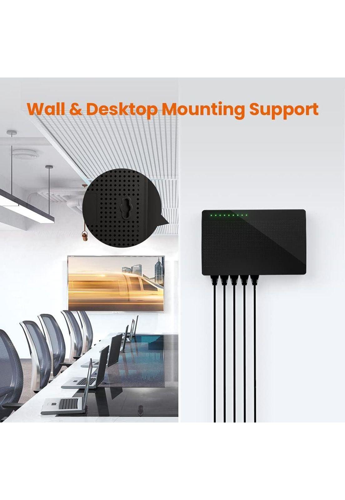 Switch SG108M TENDA Gigabit Ethernet de 8 puertos-3