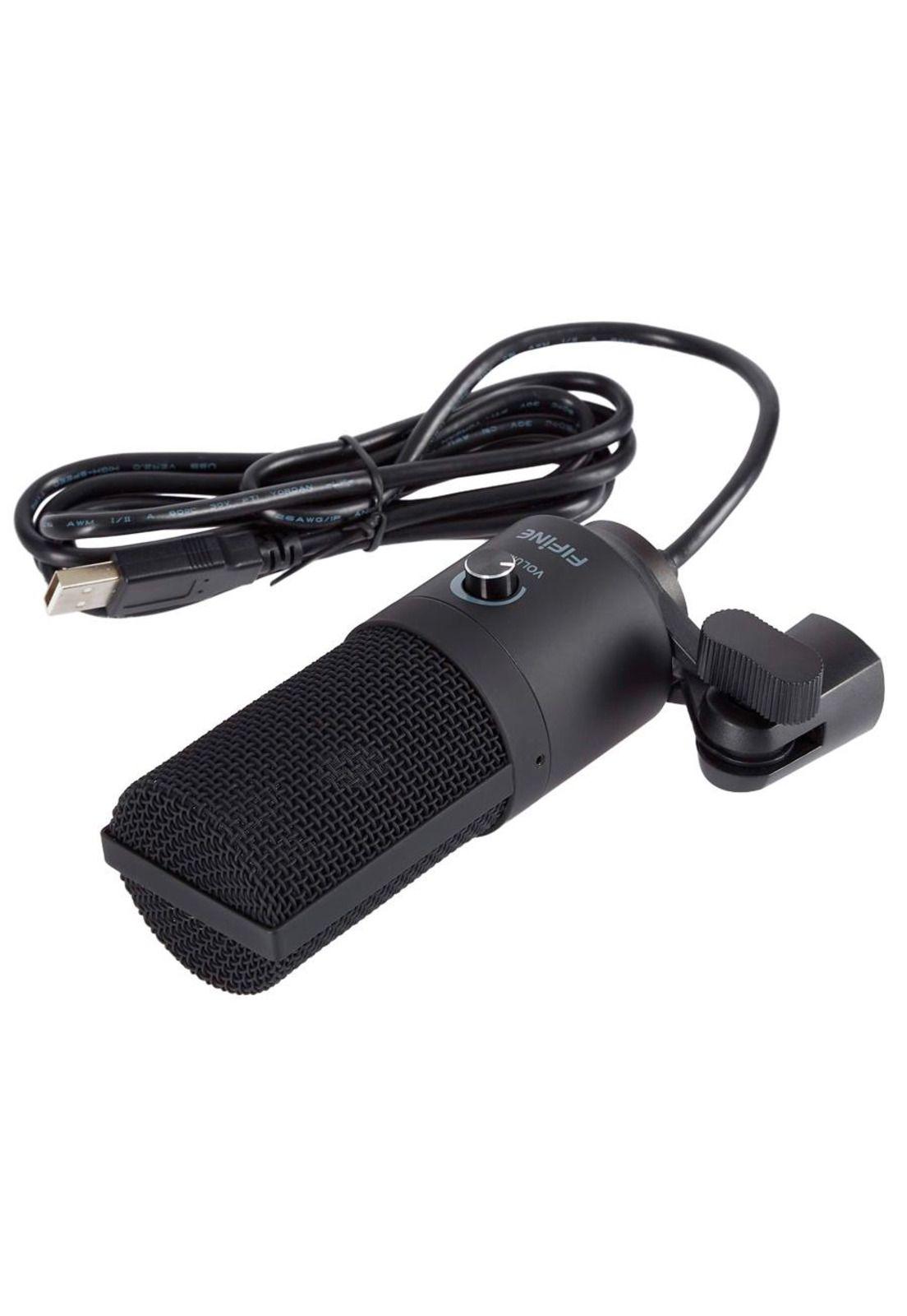 Micrófono Condensador Fifine K669b USB-2