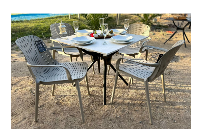 Comedor terraza art 4 personas textura marmoleada-1
