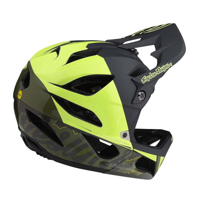 Casco de Bicicleta Stage MIPS Nova Glo Black/Yellow Troy Lee Designs-1