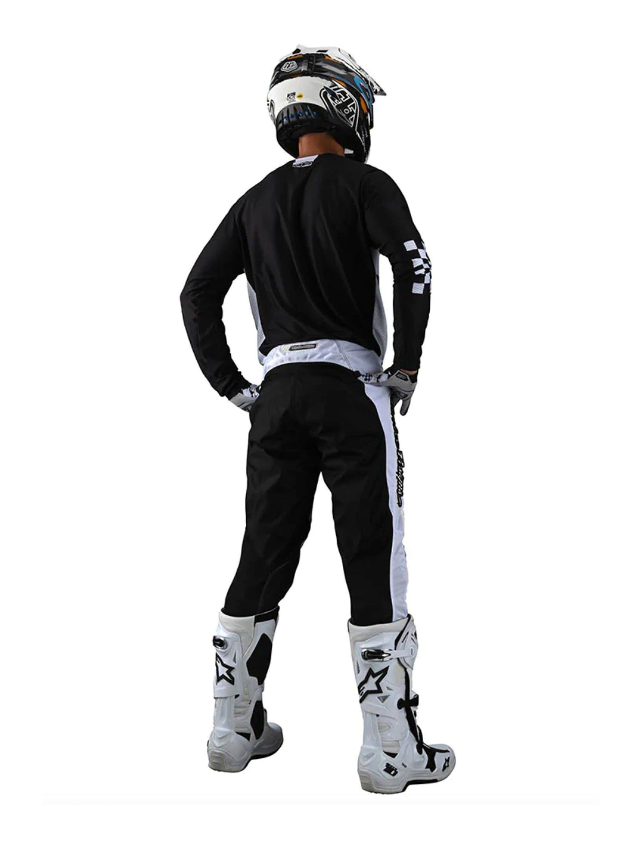 Pantalones de Moto GP Air Mono Blanco Troy Lee Designs -3