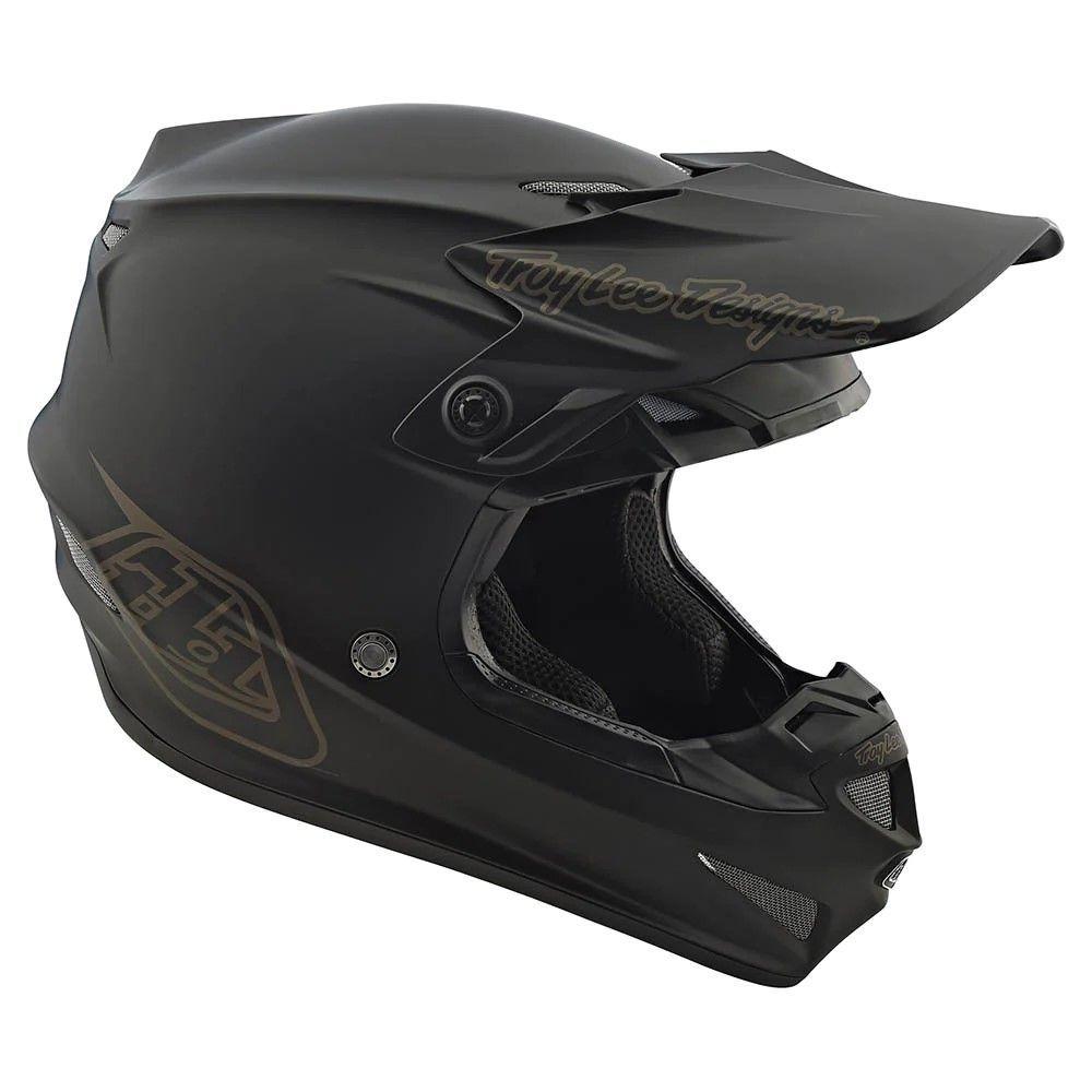 Casco De Moto Para Niños GP Mono Black Troy Lee Designs -3