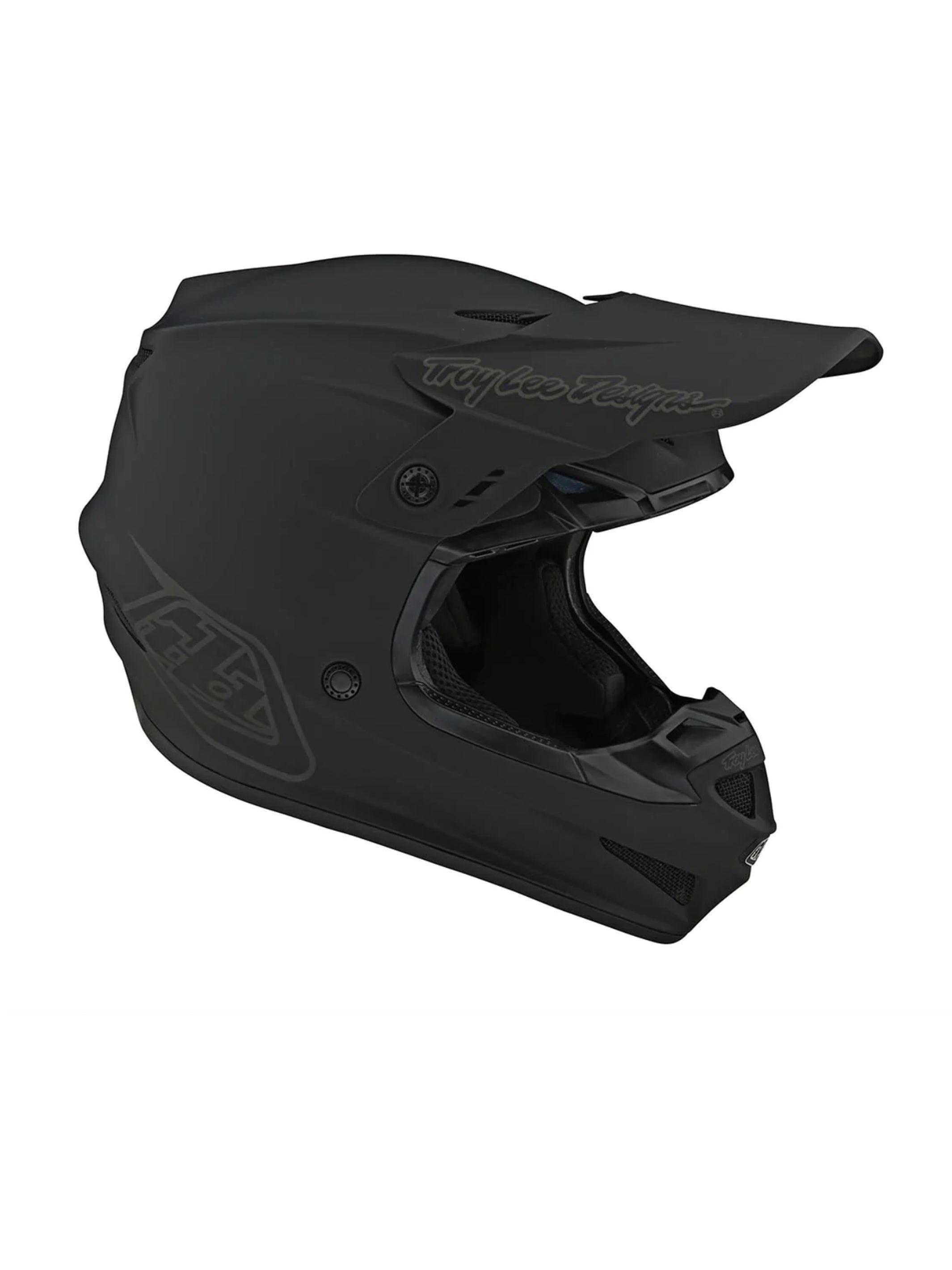Casco de Moto Gp Mono Black Troy Lee Designs -2