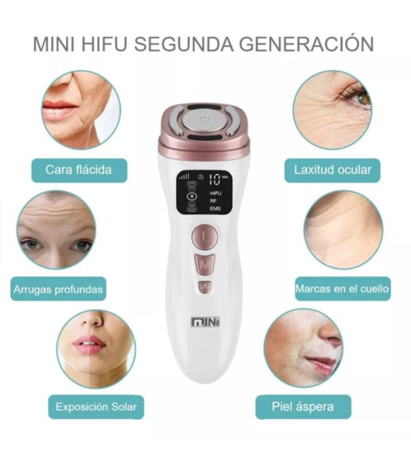 Mini Hifu Facial 2nd Generation + Gel conductor con colágeno-1
