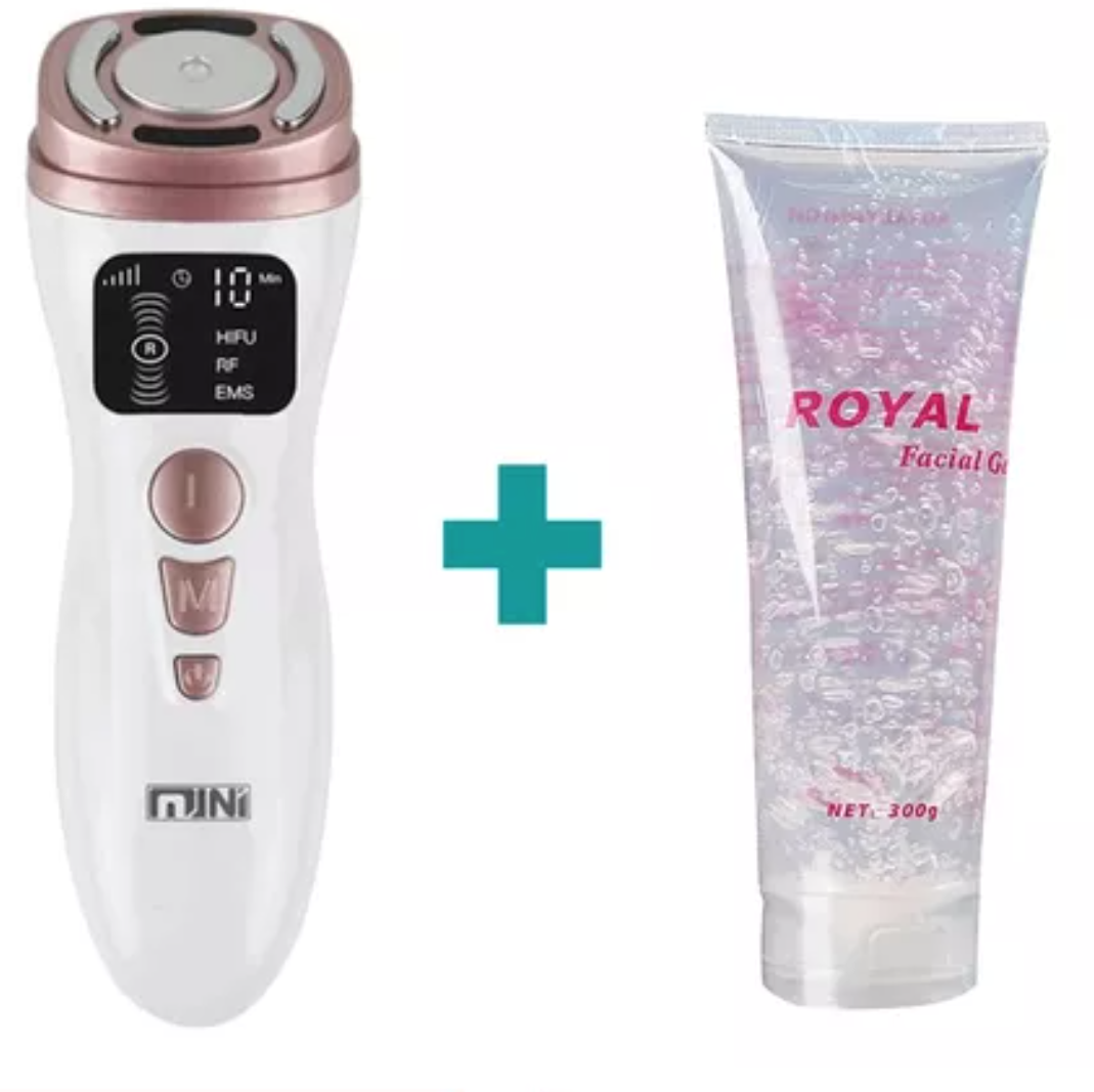 Mini Hifu Facial 2nd Generation + Gel conductor con colágeno-5