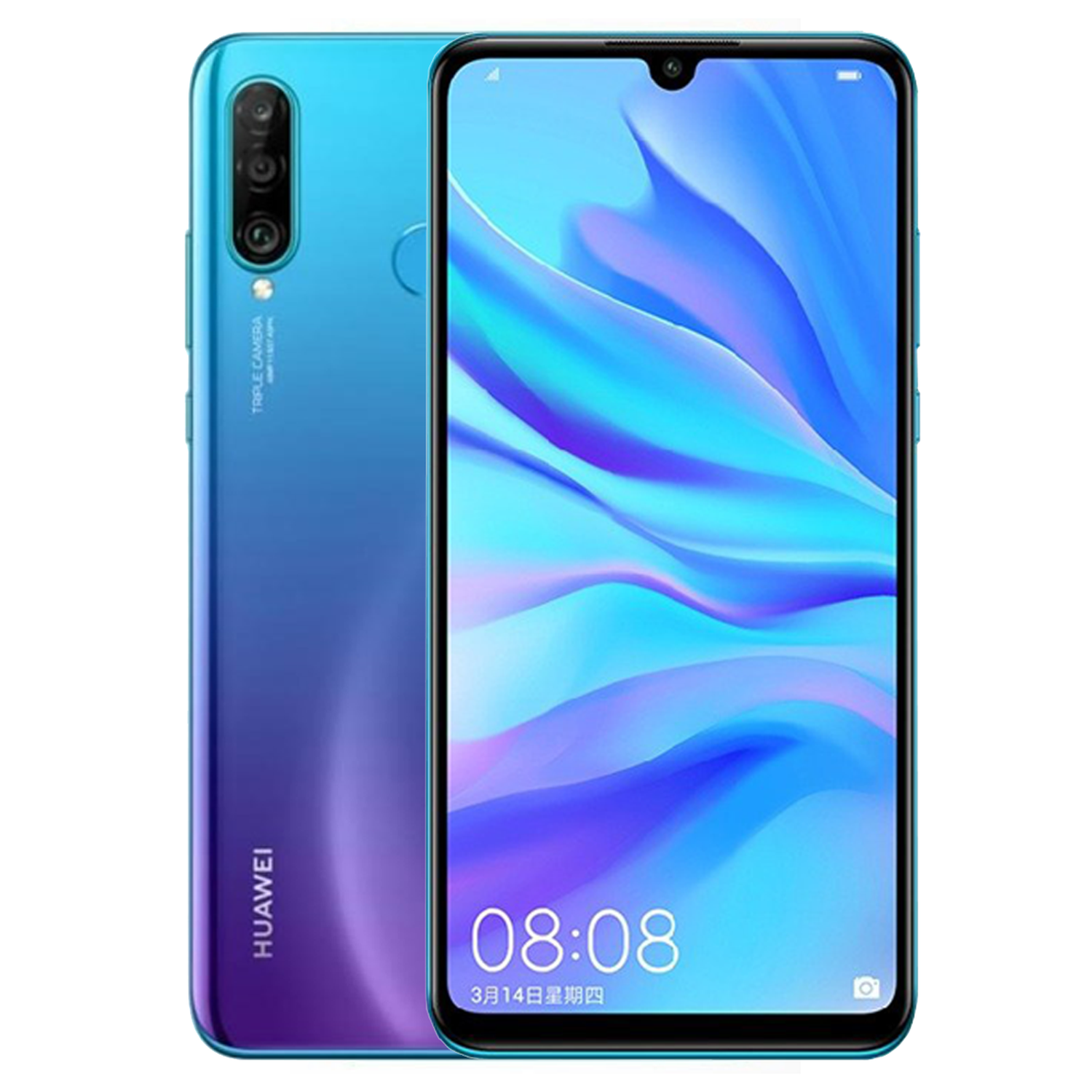 Huawei P30 Lite 128gb Azul - Reacondicionado-0