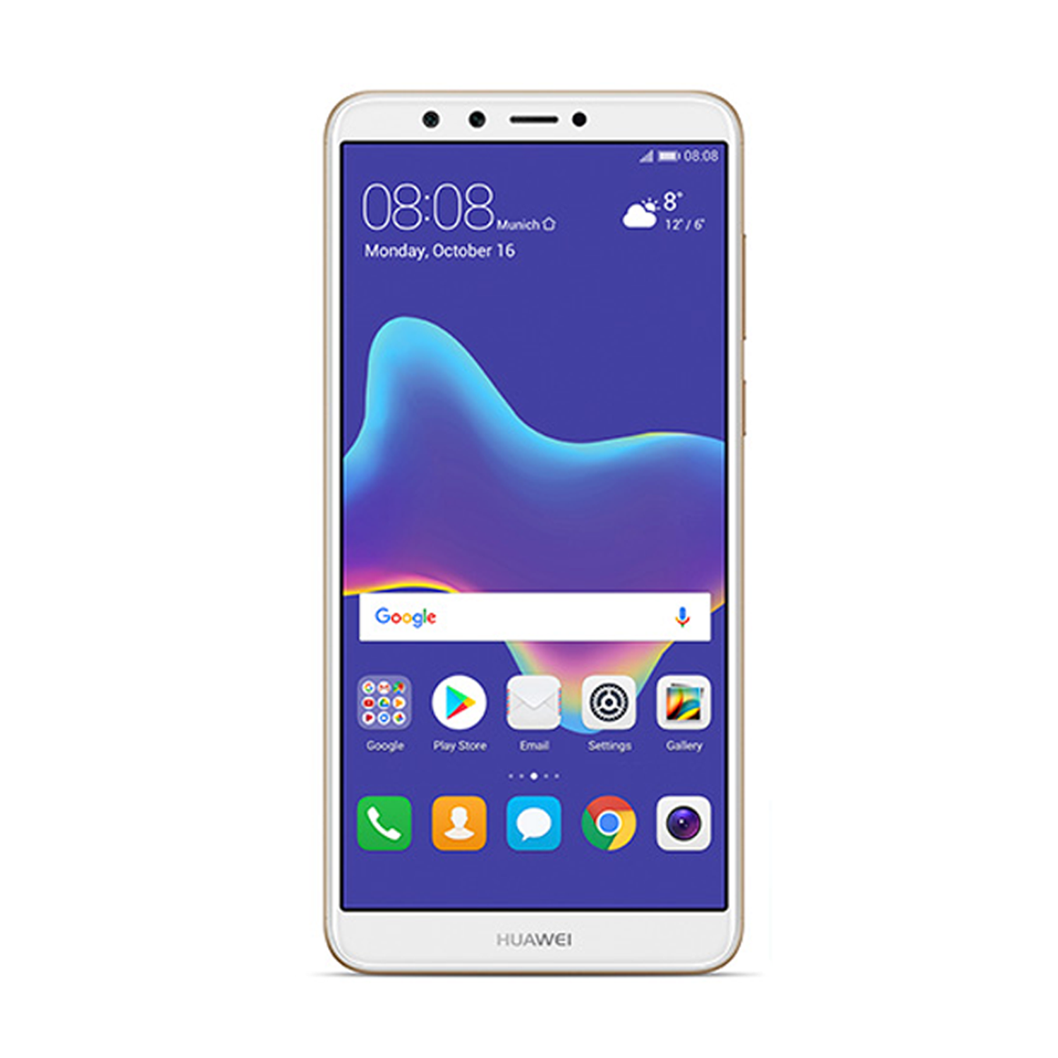 Huawei Y9 2018 32gb Blanco/Negro - Reacondicionado-1