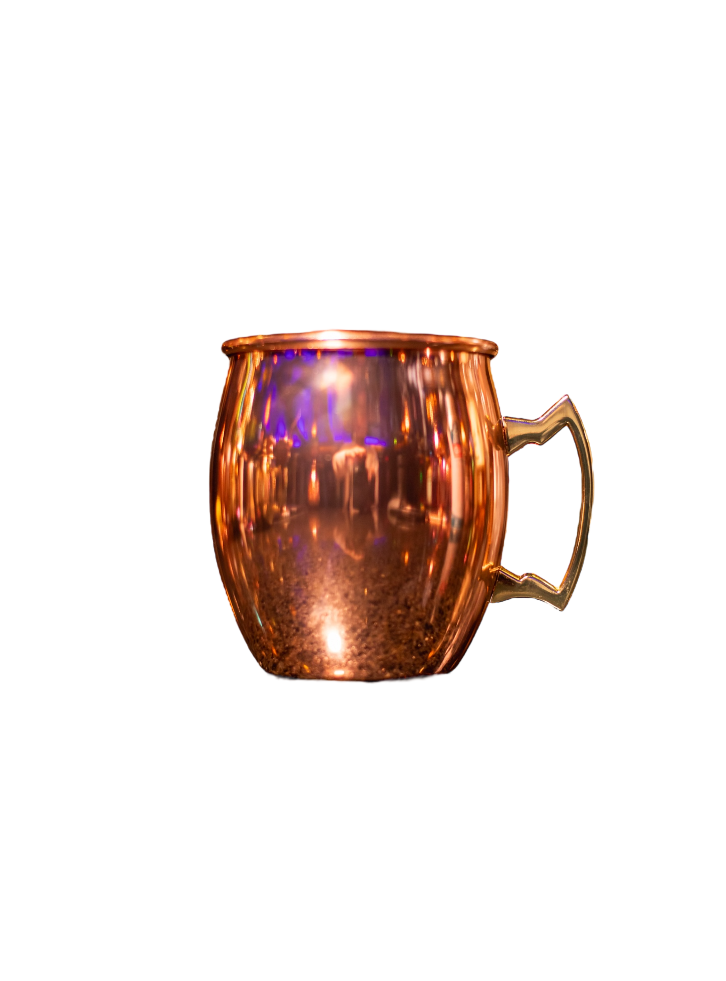 Mug Vasos Cobre Premium, Moscow Mule Liso Coctel 550 Ml, Bar-1