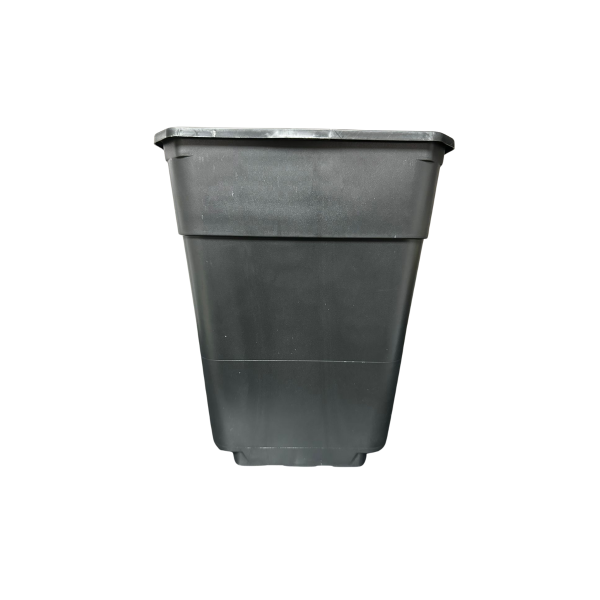 Maceta Cuadrada 20x20x25 De 7 Litros Negro Rectangular-2