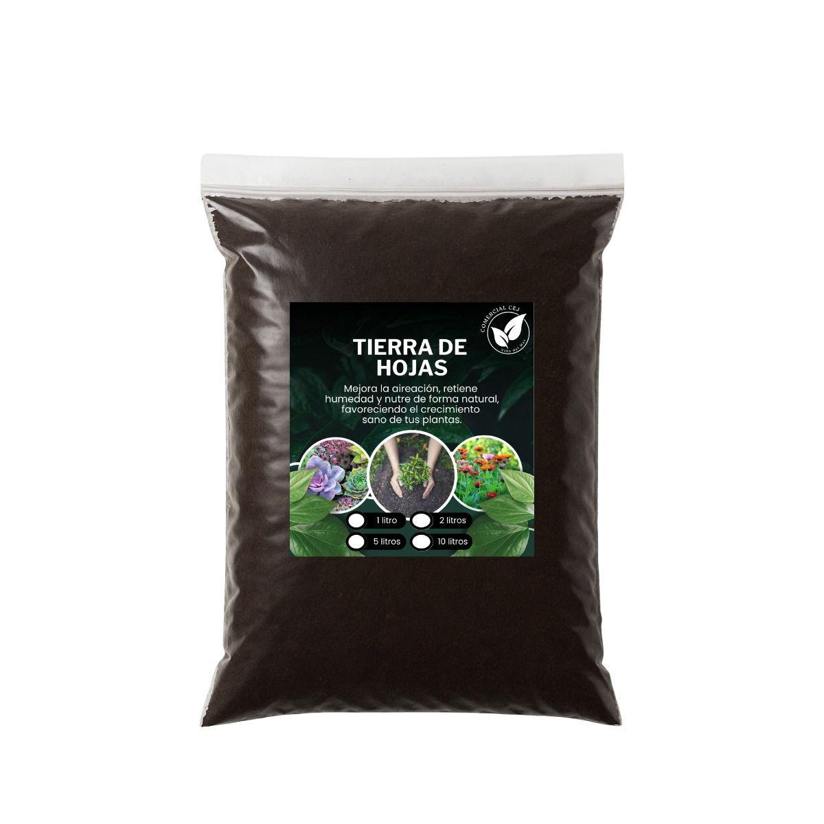 Tierra de Hoja 5 Kg 10 L Fibra de Coco 3 L Turba 3 L Fertilizante 1 Kg-3