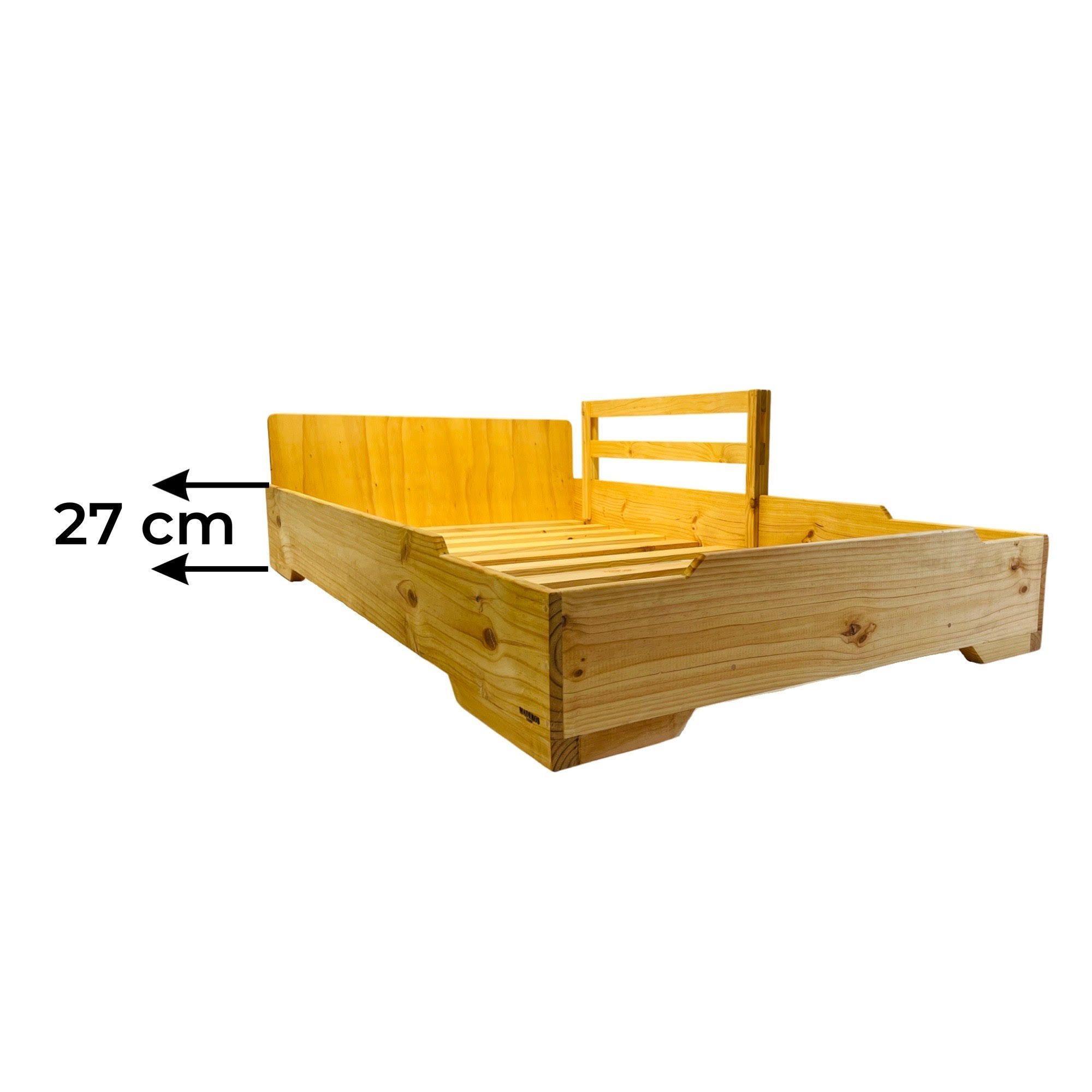 Cama Infantil Montessori 1,5 Plaza 200 cm Transición-2