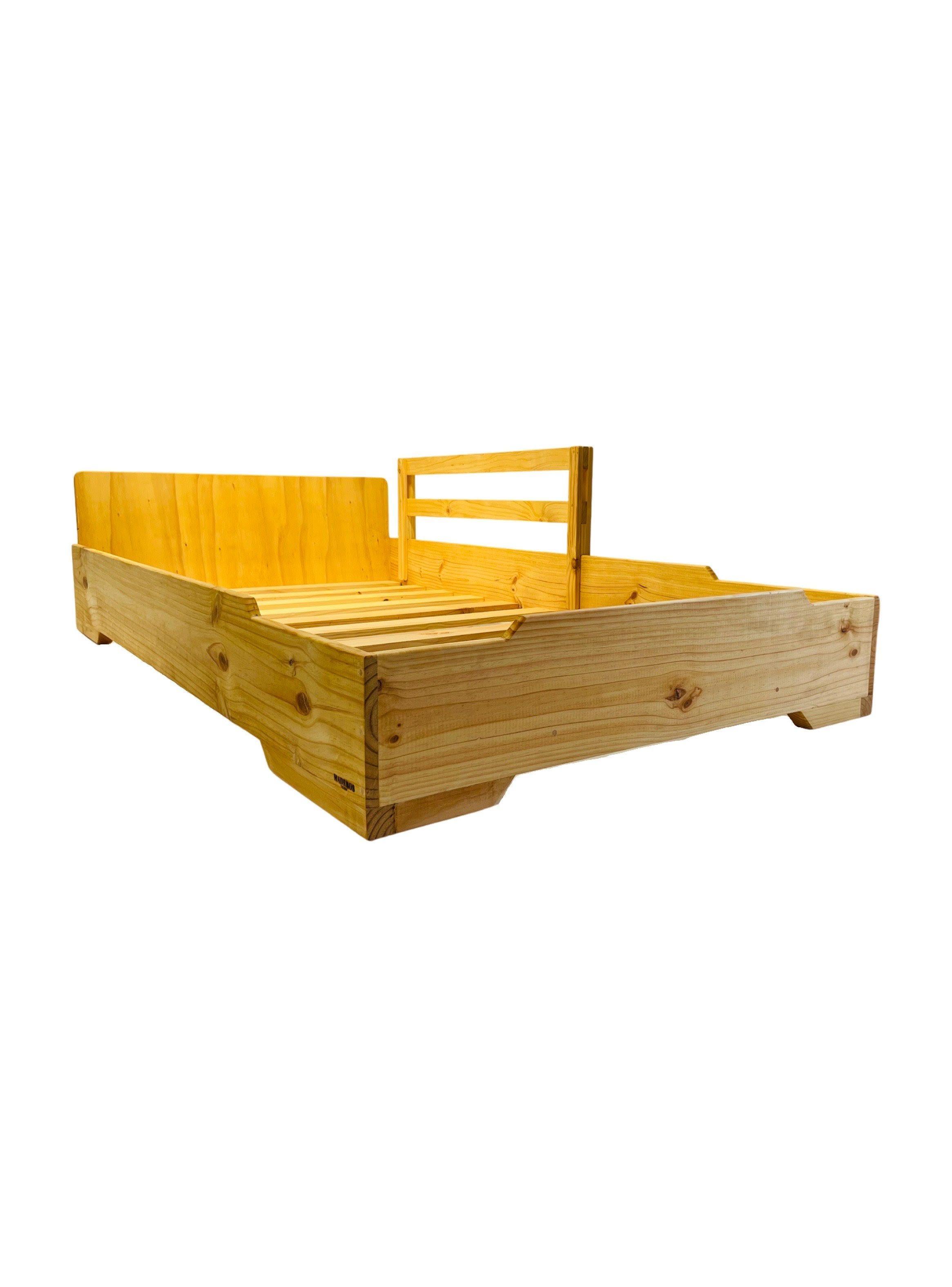 Cama Infantil Montessori 1,5 Plaza 200 cm Transición-0