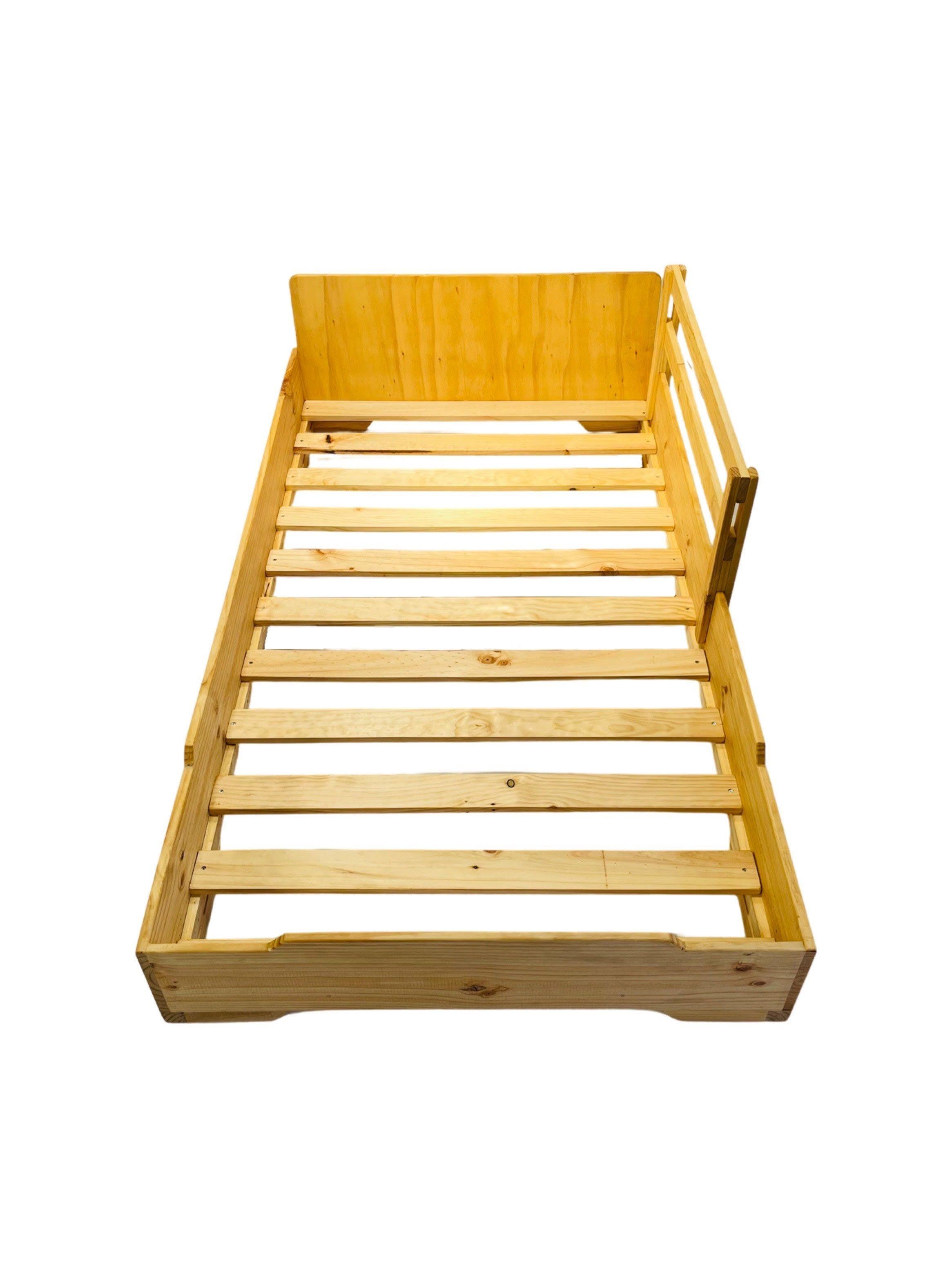 Cama Infantil Montessori 1,5 Plaza 200 cm Transición-4