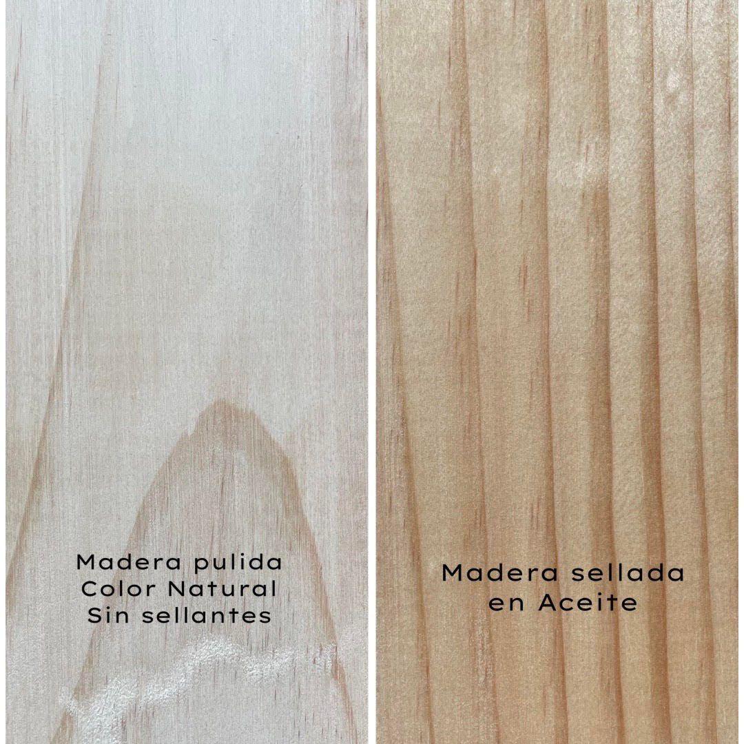 Cama con Respaldo Madera Pino - 1.5 Plaza 200 cm-5