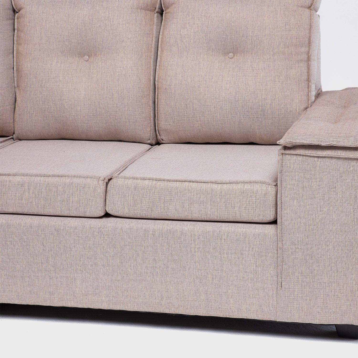 Seccional Hamburgo Beige-7