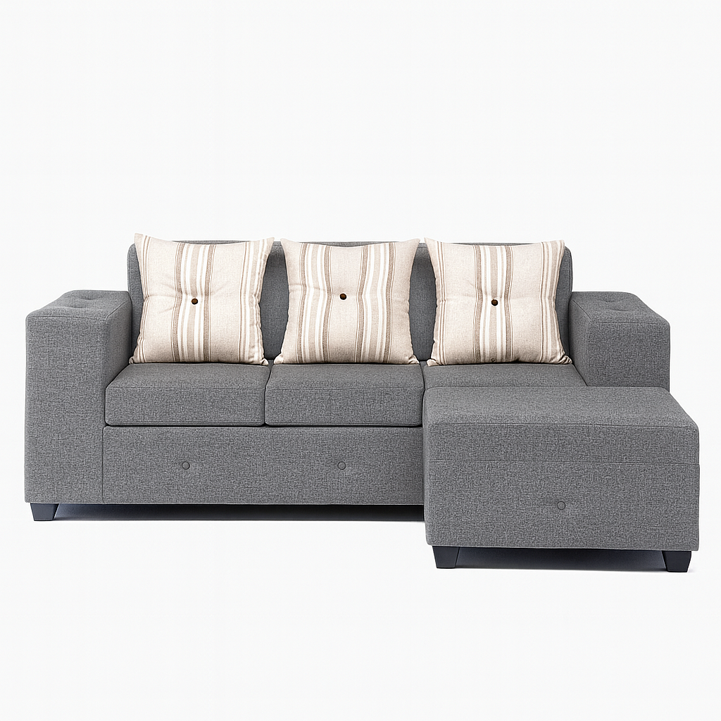 Sofa Seccional Intercambiable Ginebra tela Chocolate-0