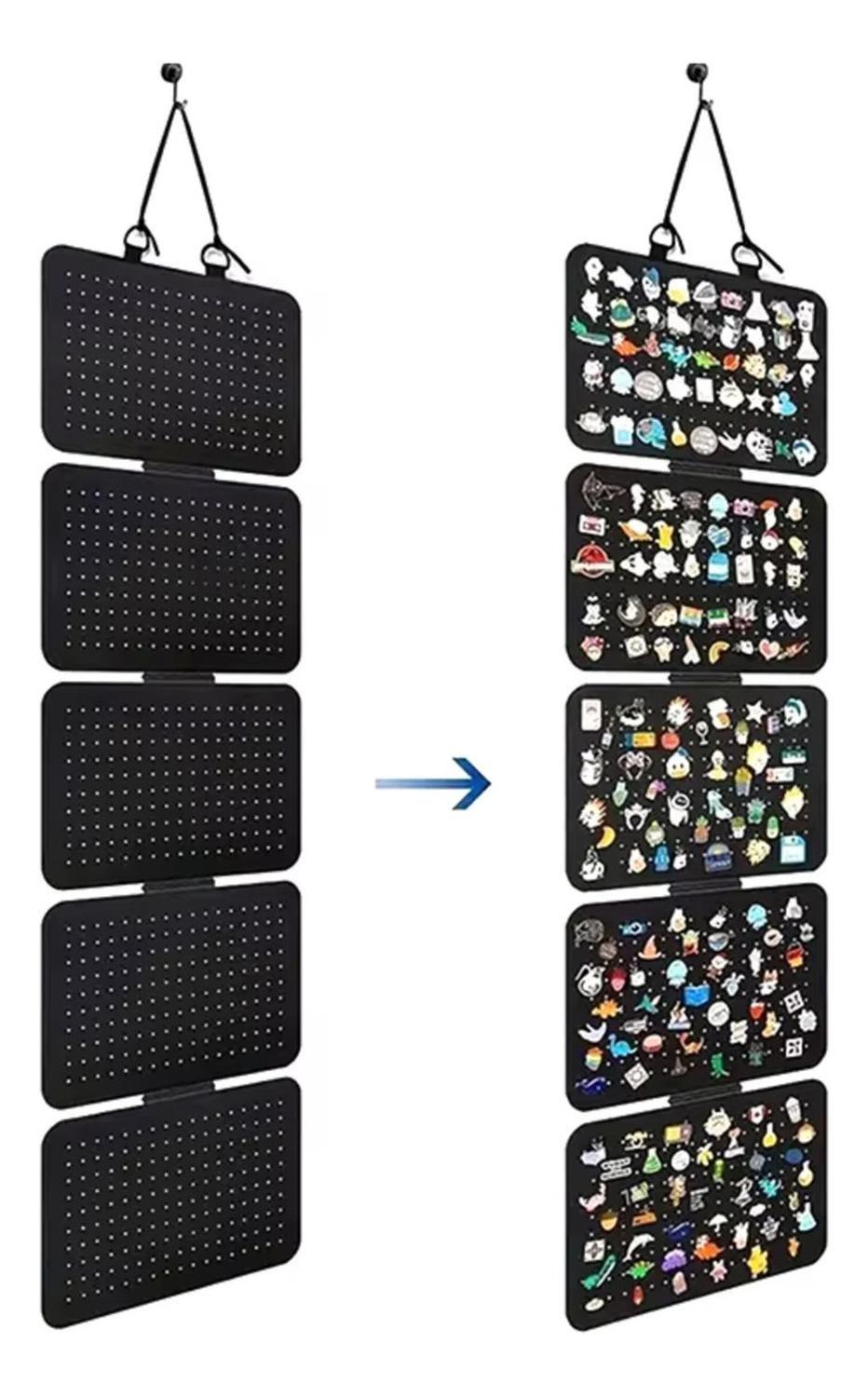 Organizador Joyas Pines Collar Caras Con Gancho-5