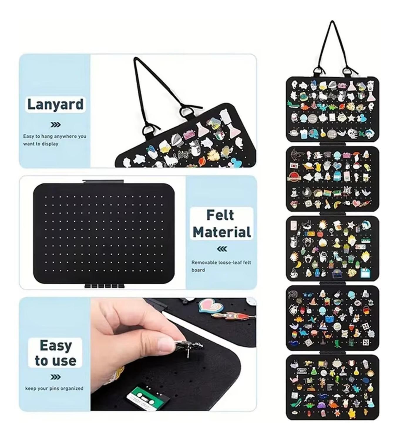 Organizador Joyas Pines Collar Caras Con Gancho-6