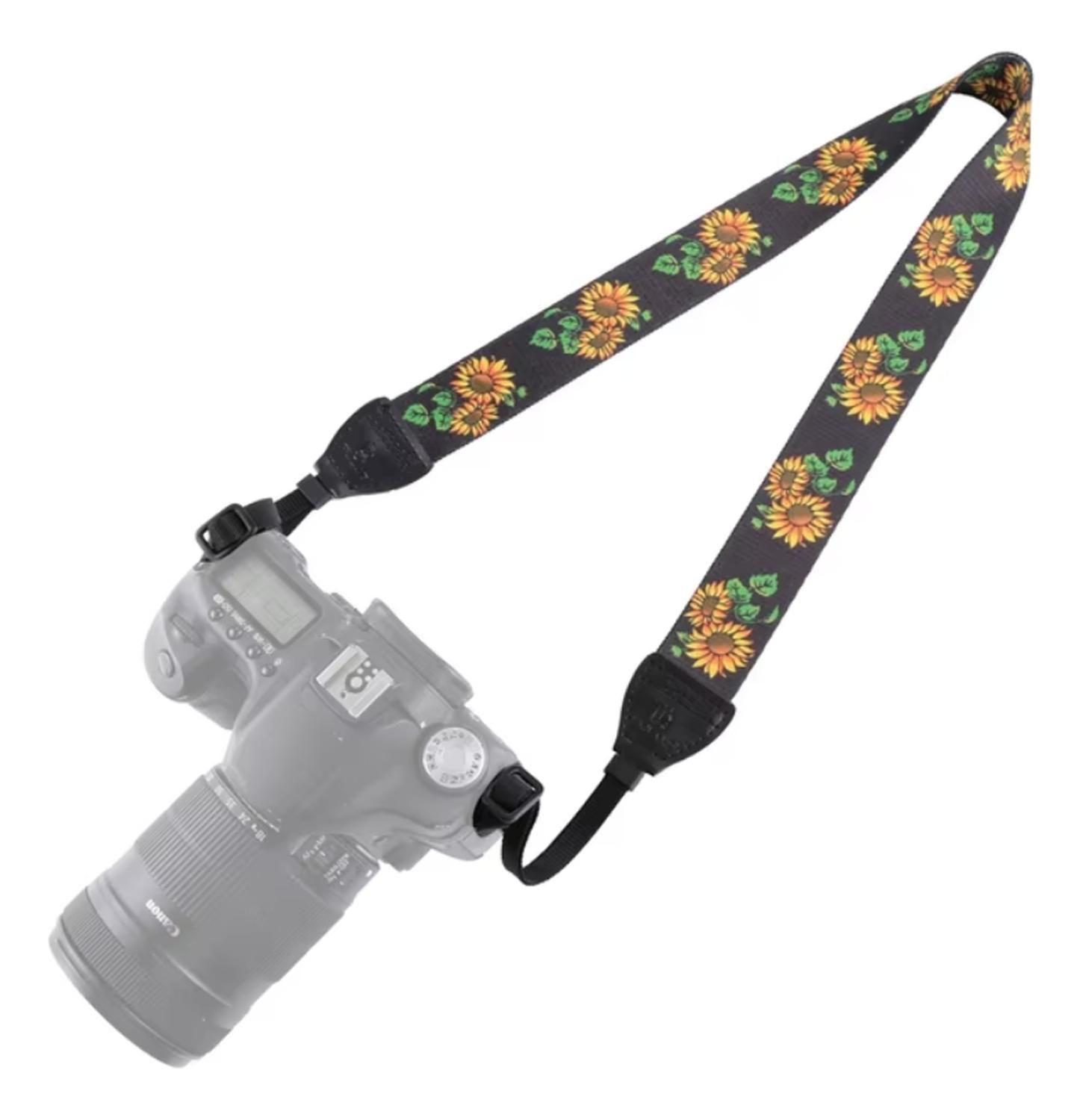 Correa Strap Camara Fotografica Floreado-0