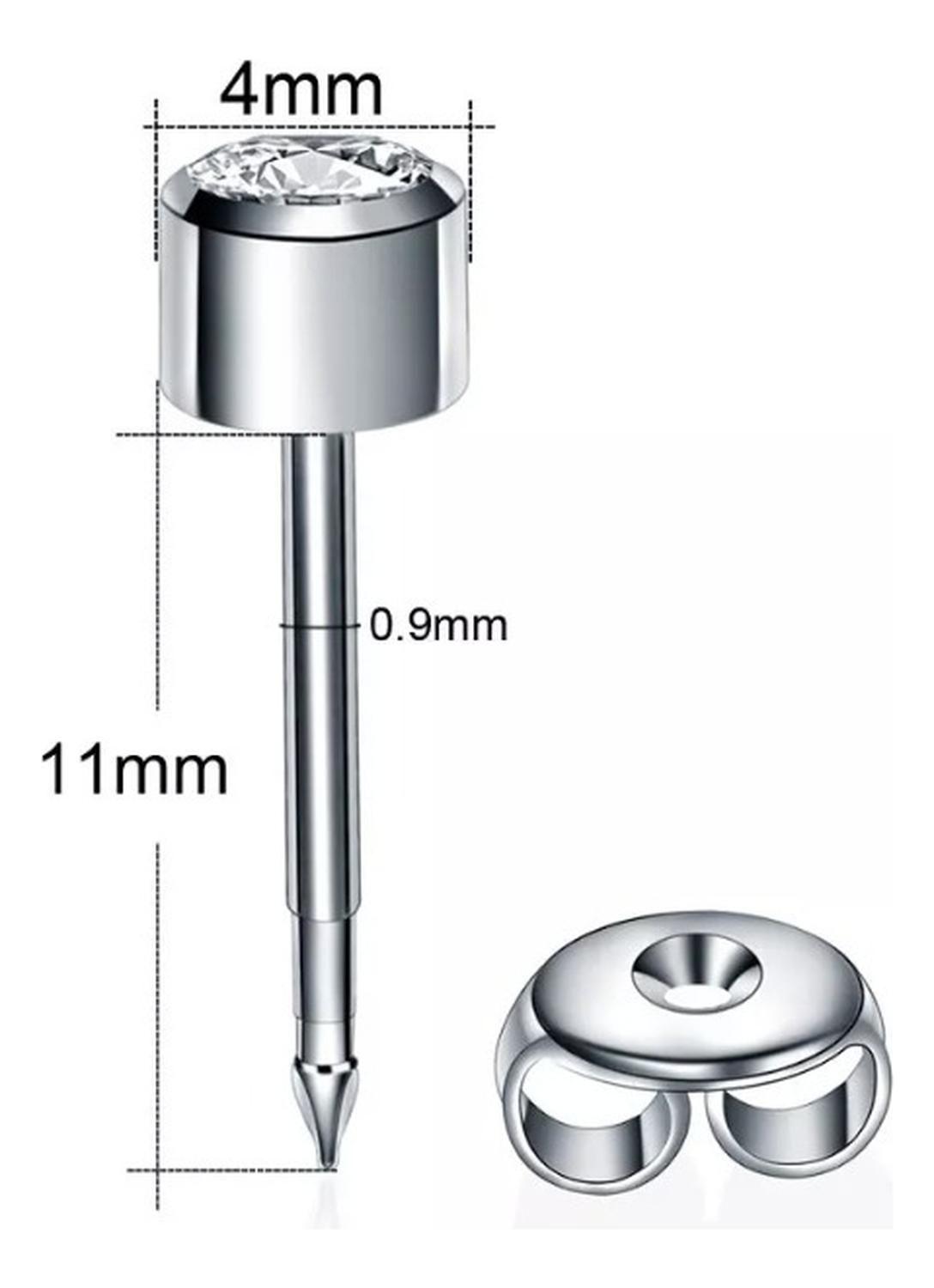 Pack 4 Perforadora Orejas Piercing Orejas Aros Y Nariz-3