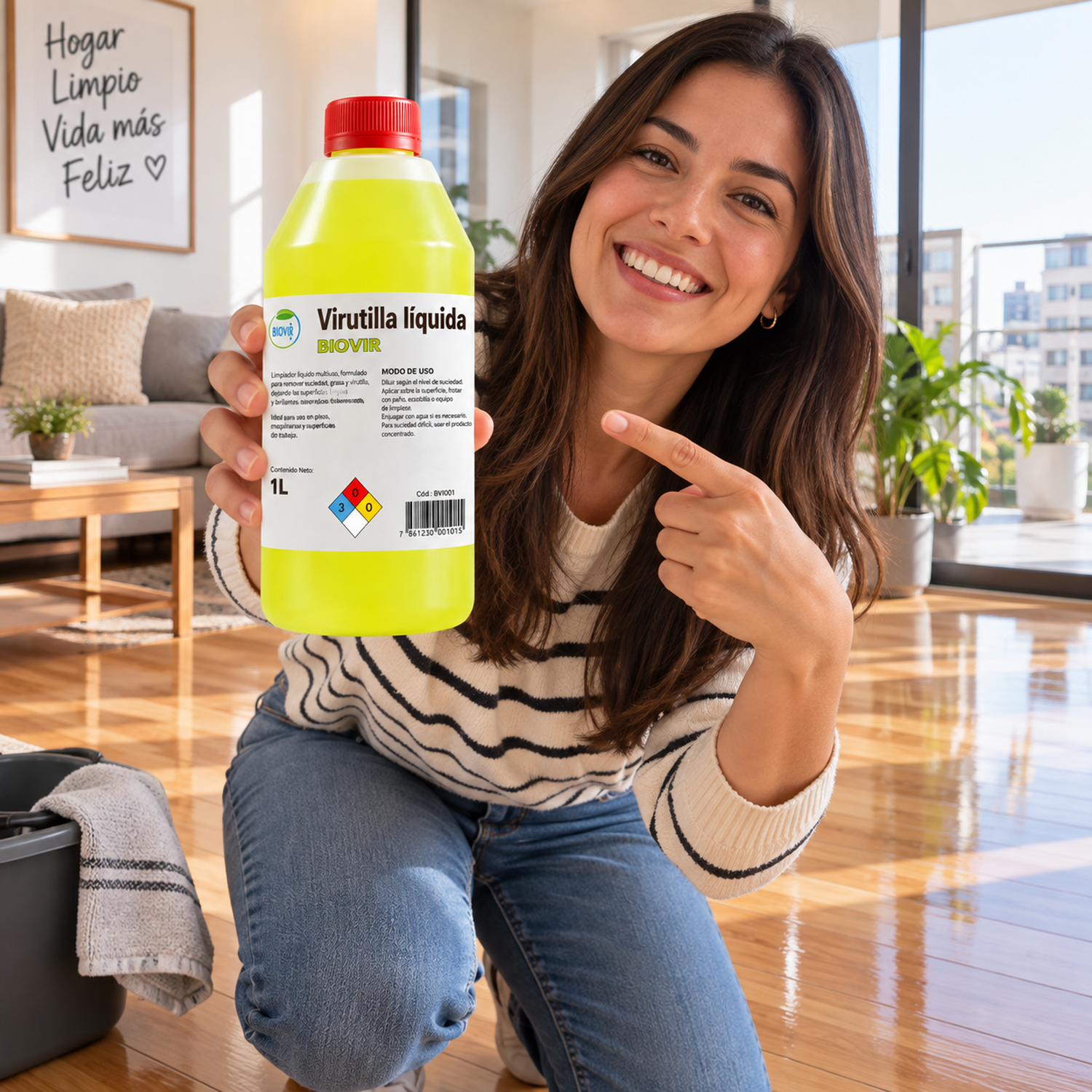 Virutilla liquida 1 litro para remover suciedad pisos de madera-3