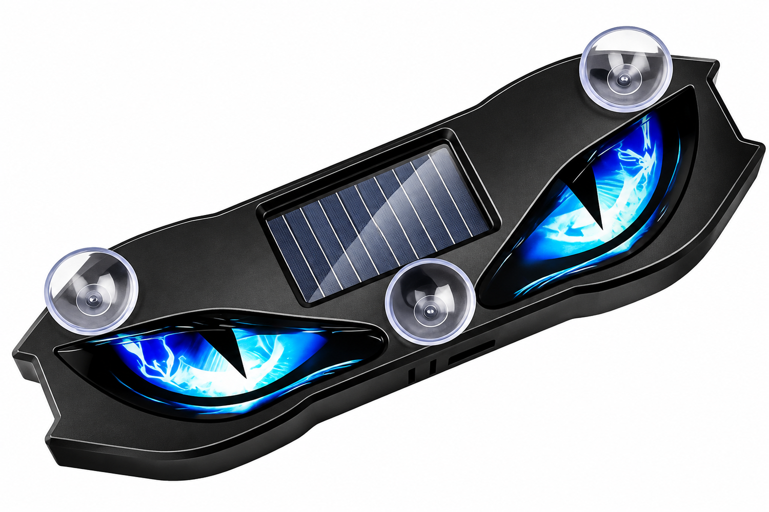 Luz Solar Led Ojos De Diablo Para Parabrisas Auto Con Sensor-0