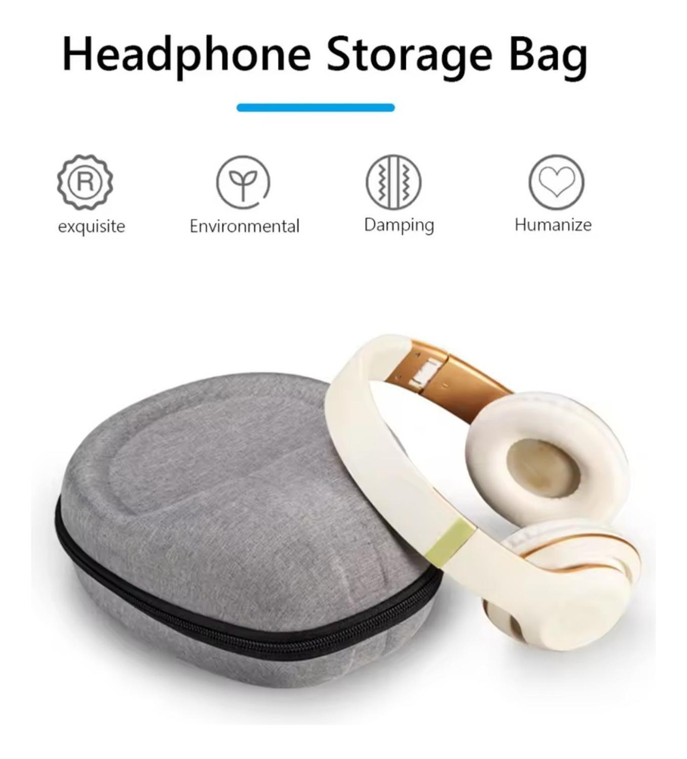 Estuche Duro 22,5 X 19cm Para Audifonos Sony Y Similares-2