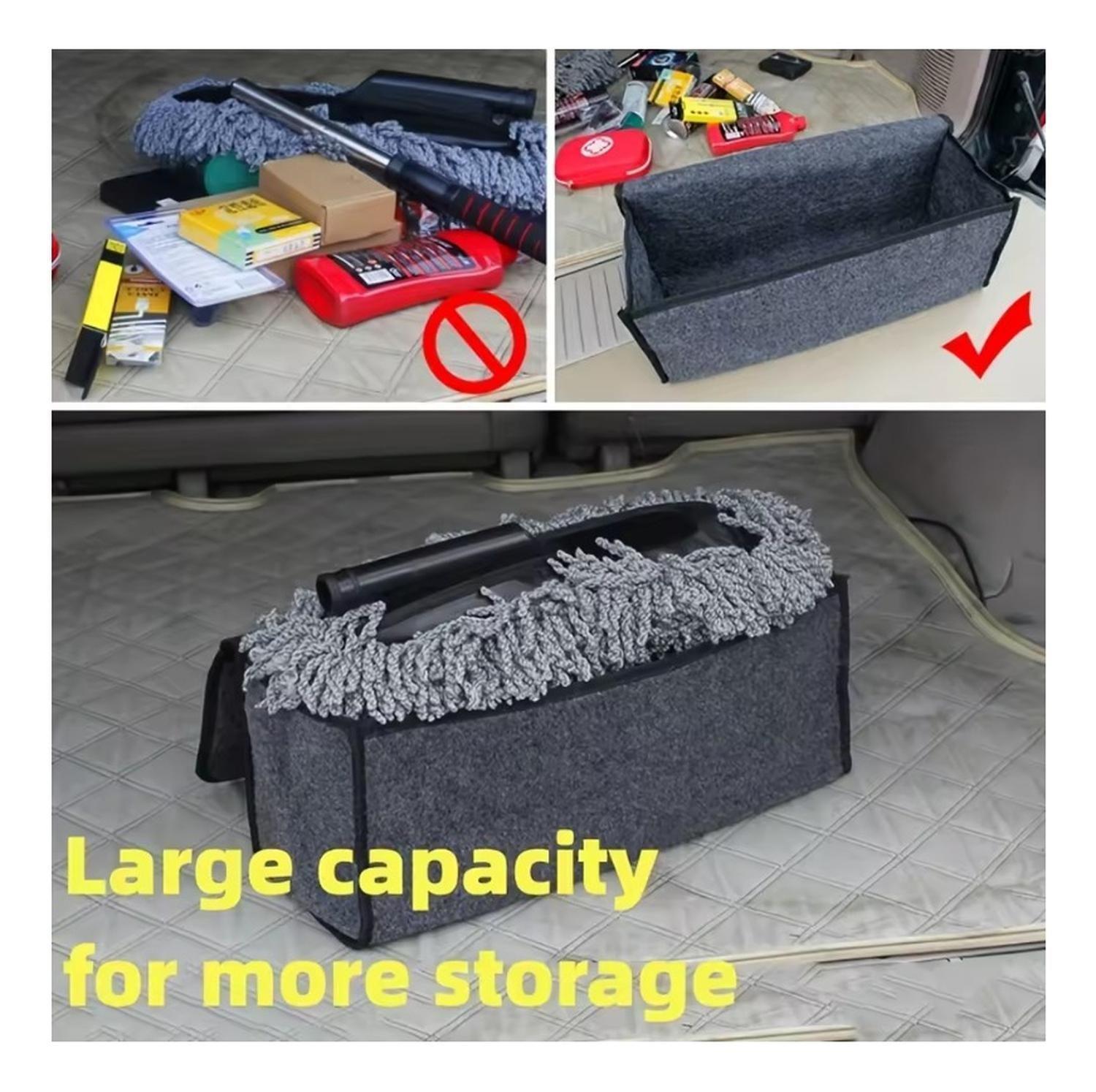 Bolso Maletin Organizador Alfombra Maletero Auto-4
