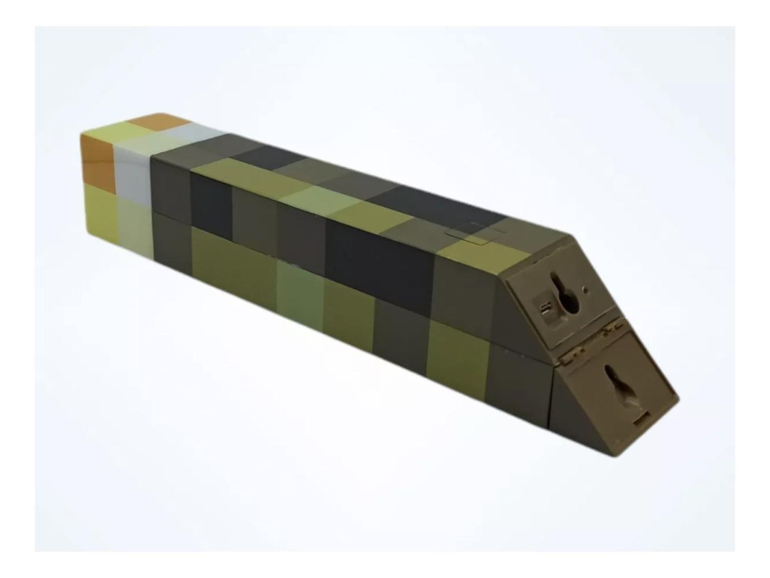 Lámpara Antorcha Minecraft Recargable 4 Colores En 1 Gamer-6