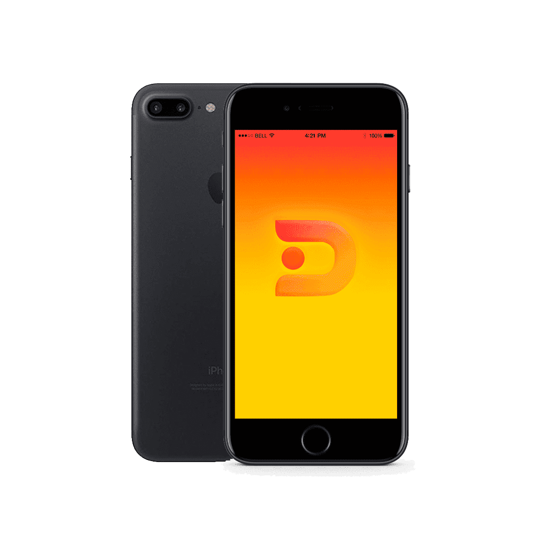 iPhone 7 Plus 32GB Black - Reacondicionado Matte-0