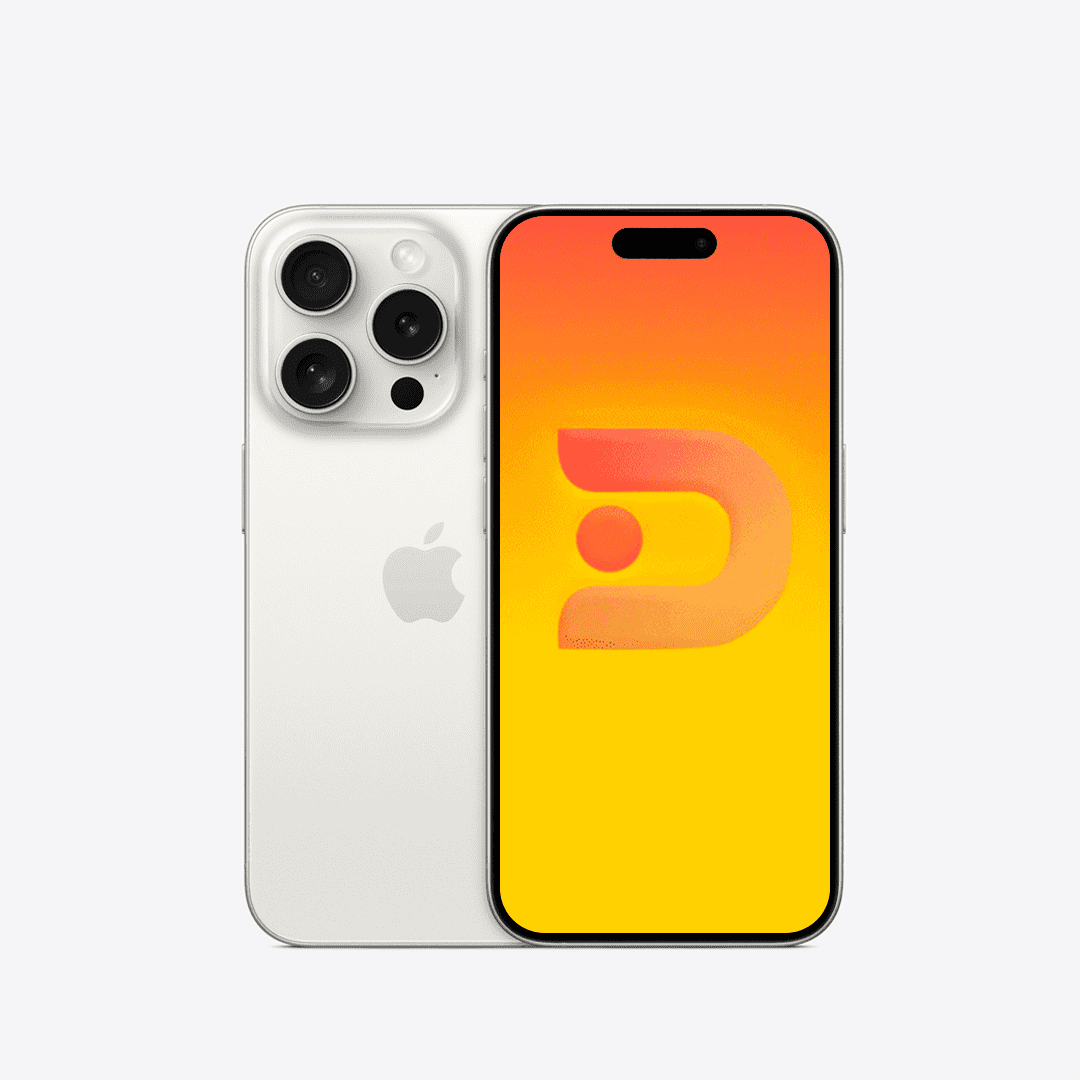 iPhone 15 Pro 128GB White Titanium Open Box-0
