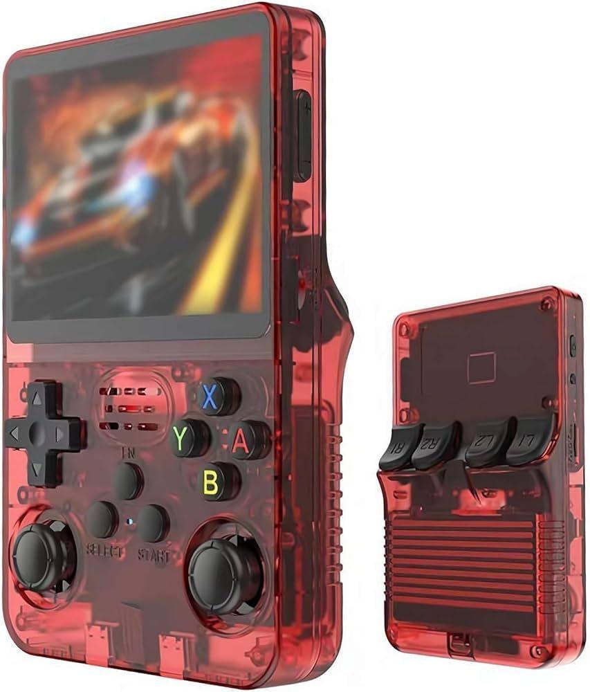 Consola Portátil R36S Roja-1