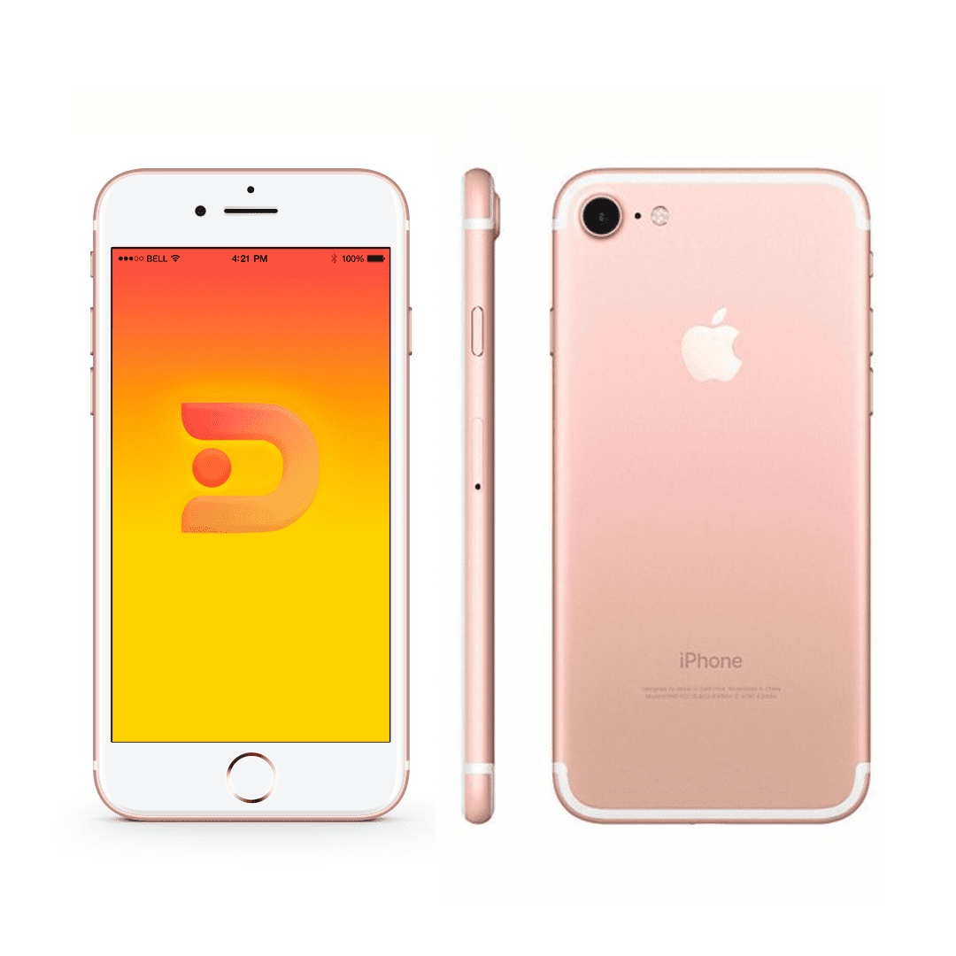iPhone 7 256GB Rose Gold - Reacondicionado-0