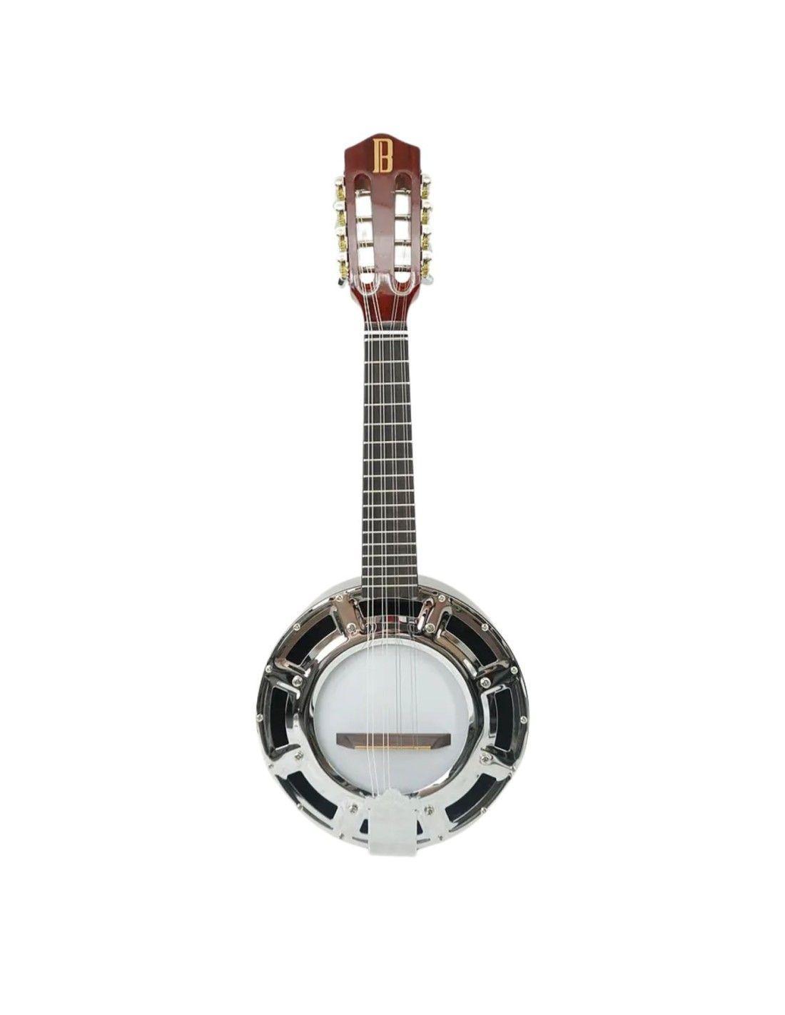 Banjo 8 cuerdas con funda BNJ-8STG Bilbao-0