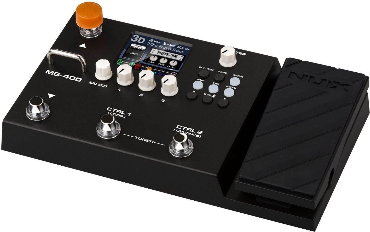 Multiefecto Guitarra Electrica o Bajo MG400 Nux-0