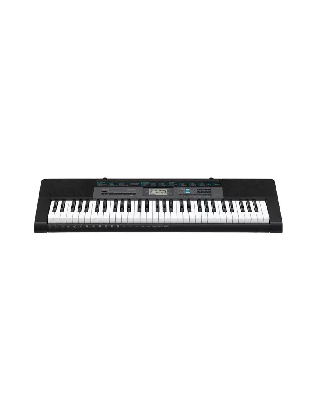 Teclado Casio CTK 2550 con transformador-2