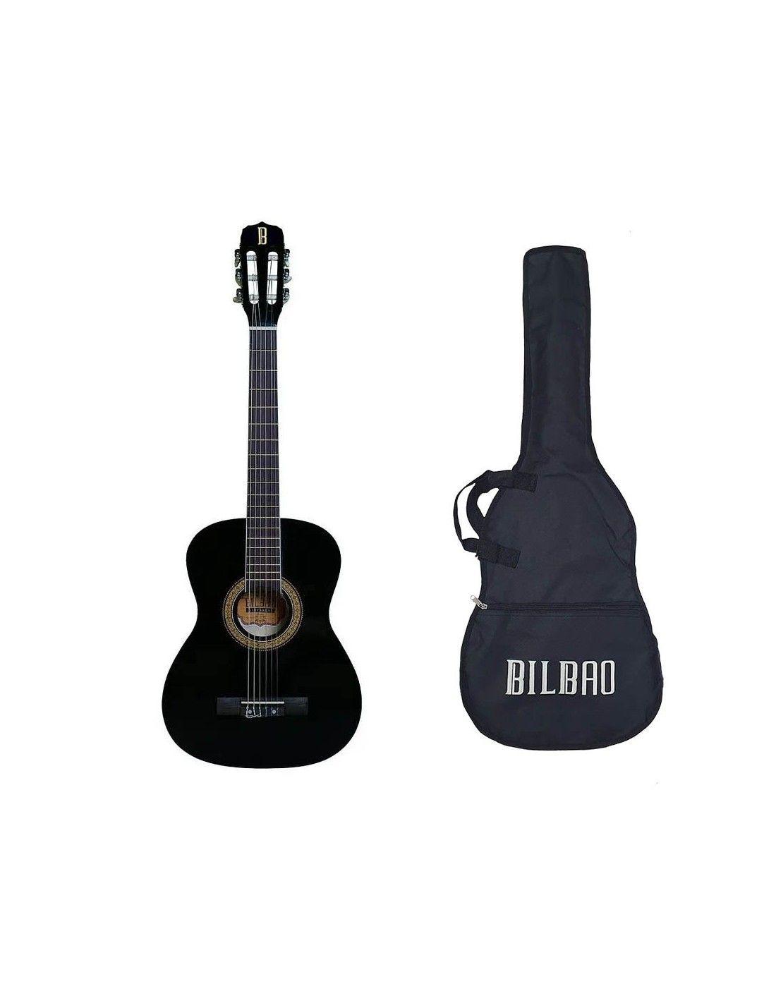 Guitarra Clasica Niño Bilbao BIL34BK con funda-2