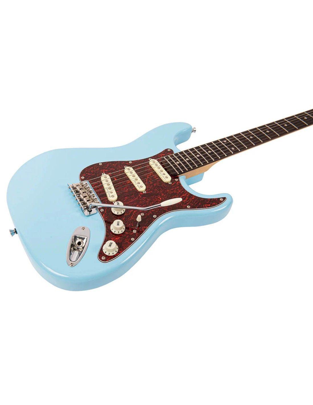 Guitarra Electrica Vintage V60 LB Stratocaster-4