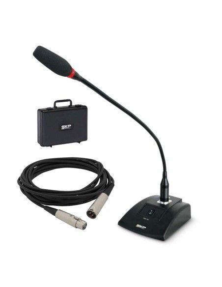 Microfono condensador cuello de ganso SKP Audio PRO7K-0