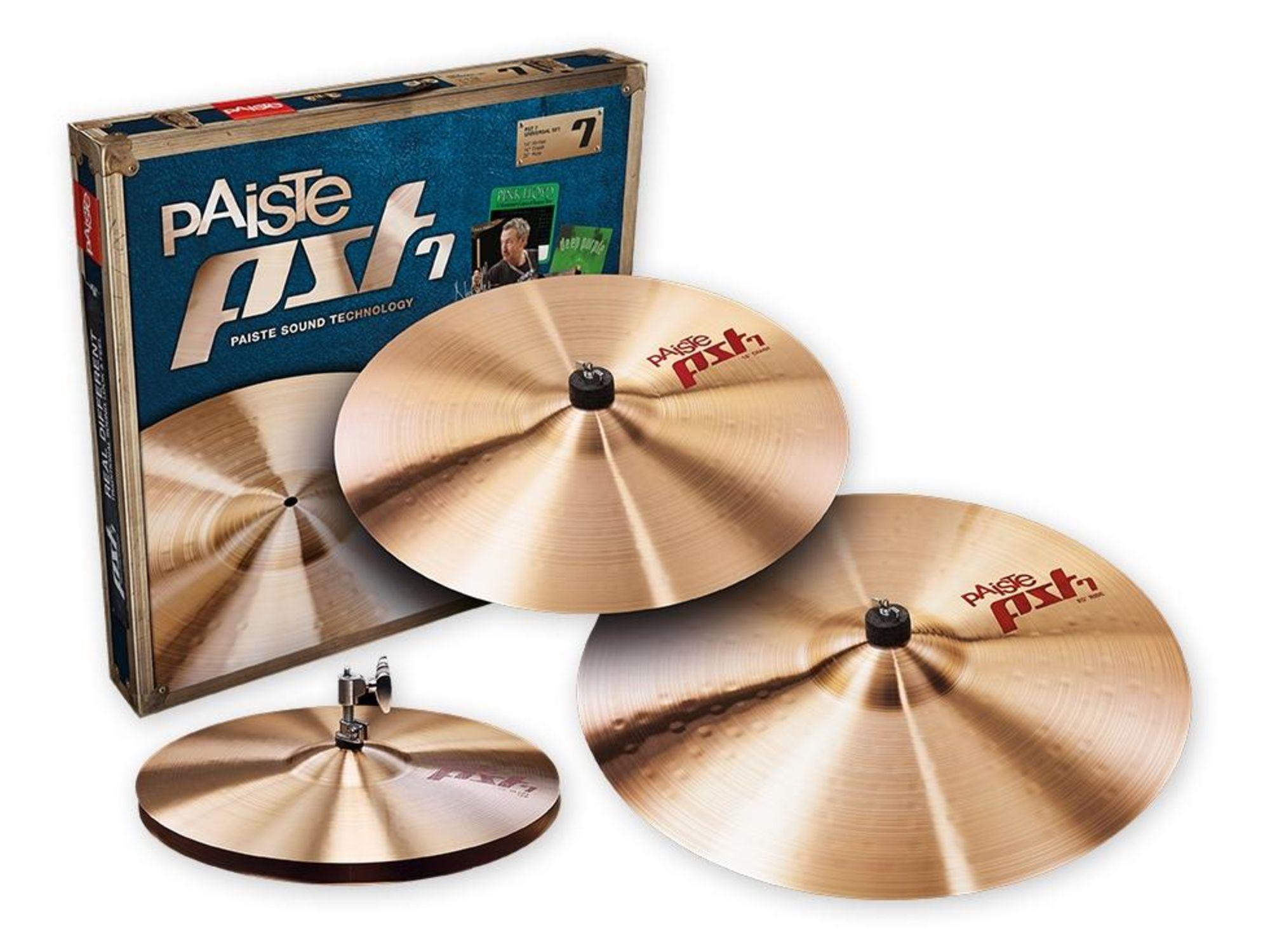 Serie PST7 MEDIUM UNIVERSAL SET Hi-Hat 14+Crash 16+Ride 20-0