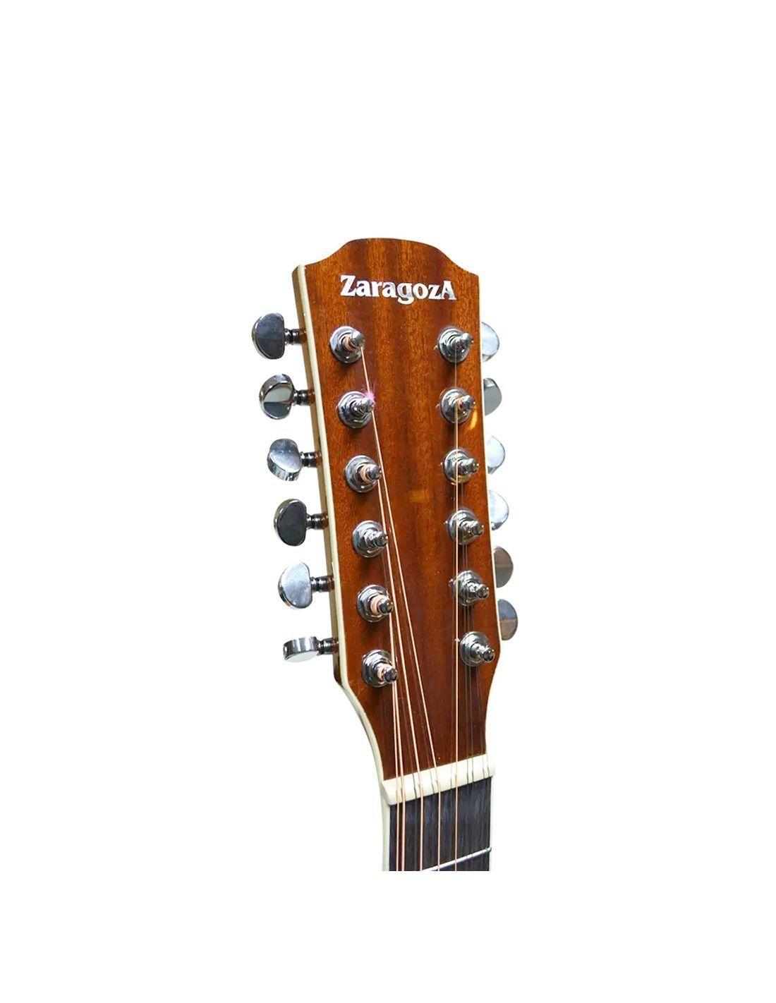 Guitarra Electro Acustica 12 cuerdas Zaragoza ZA30912EQN-2