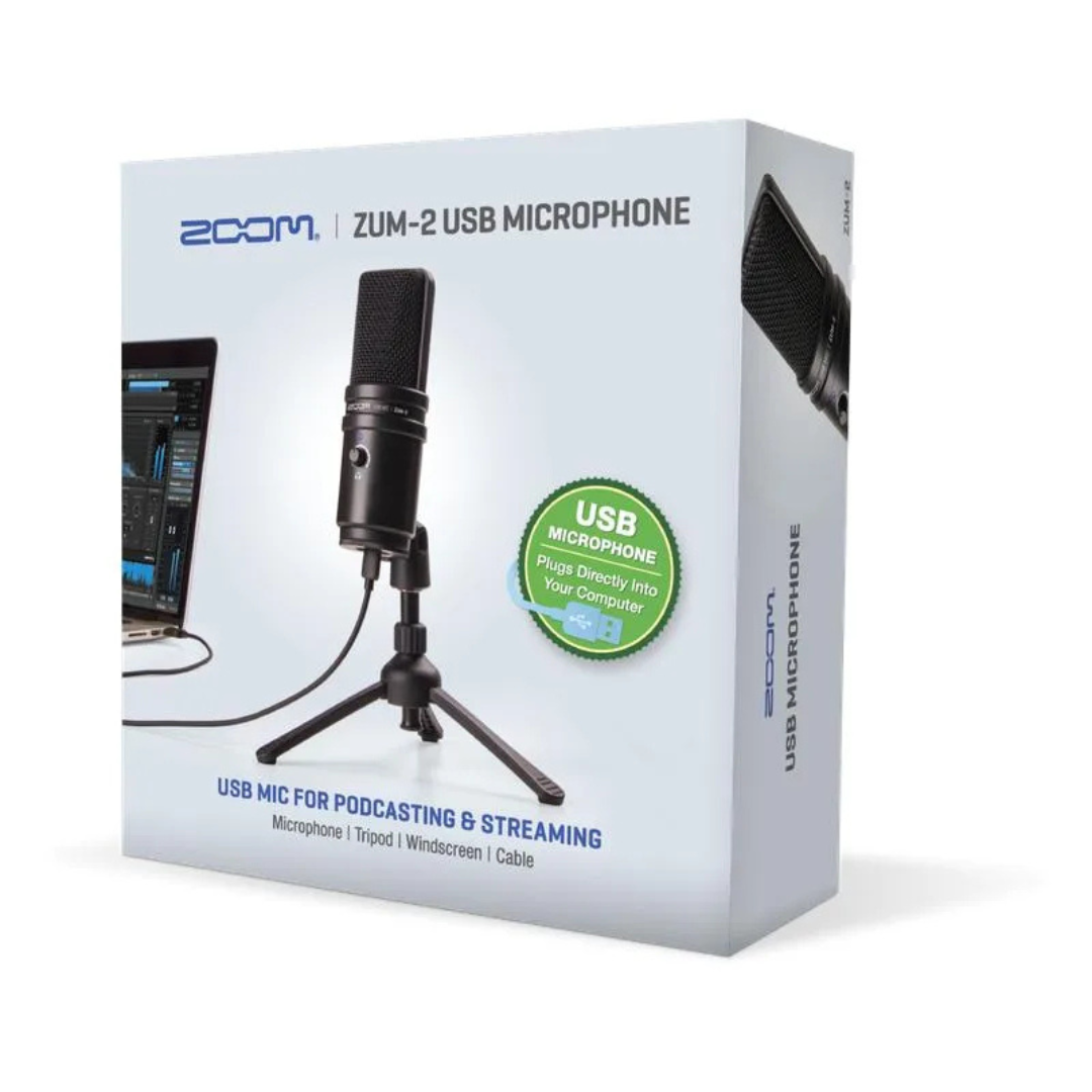 Microfono condesandor USB ZUM-2 Zoom-2