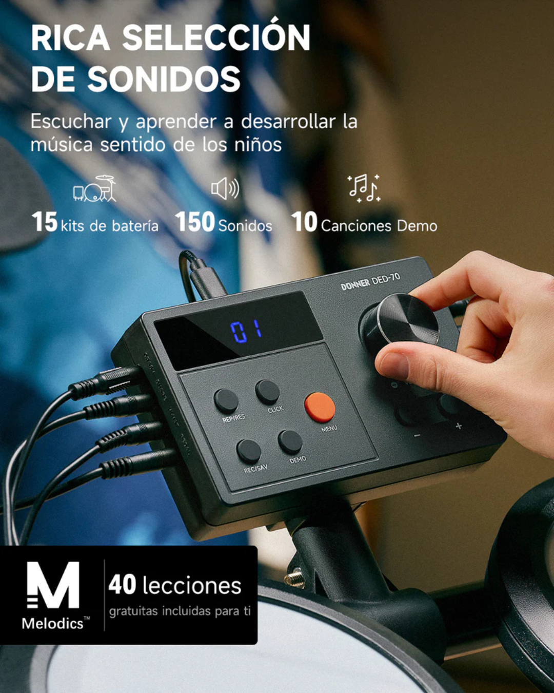 Bateria Electronica Donner DED 70-2