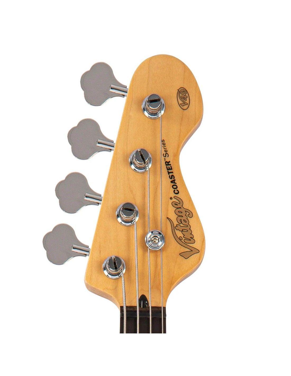 Bajo Electrico Vintage V49 BLK Coaster Series-4