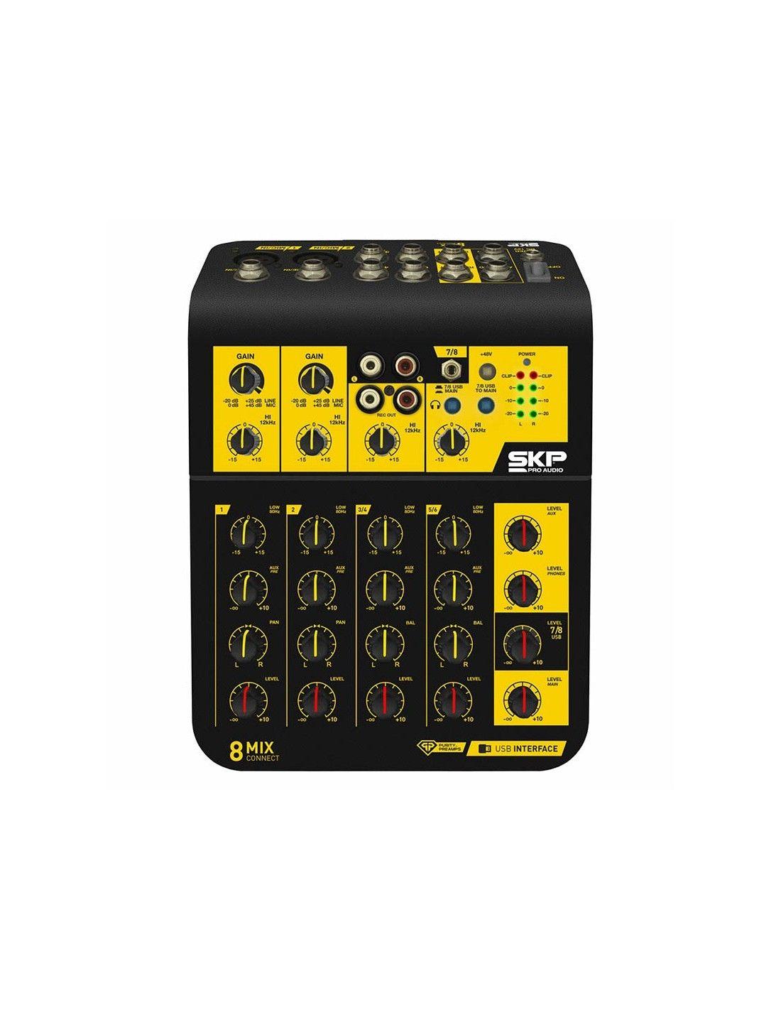 Mezclador SKP Audio MIXCONNECT 8-0