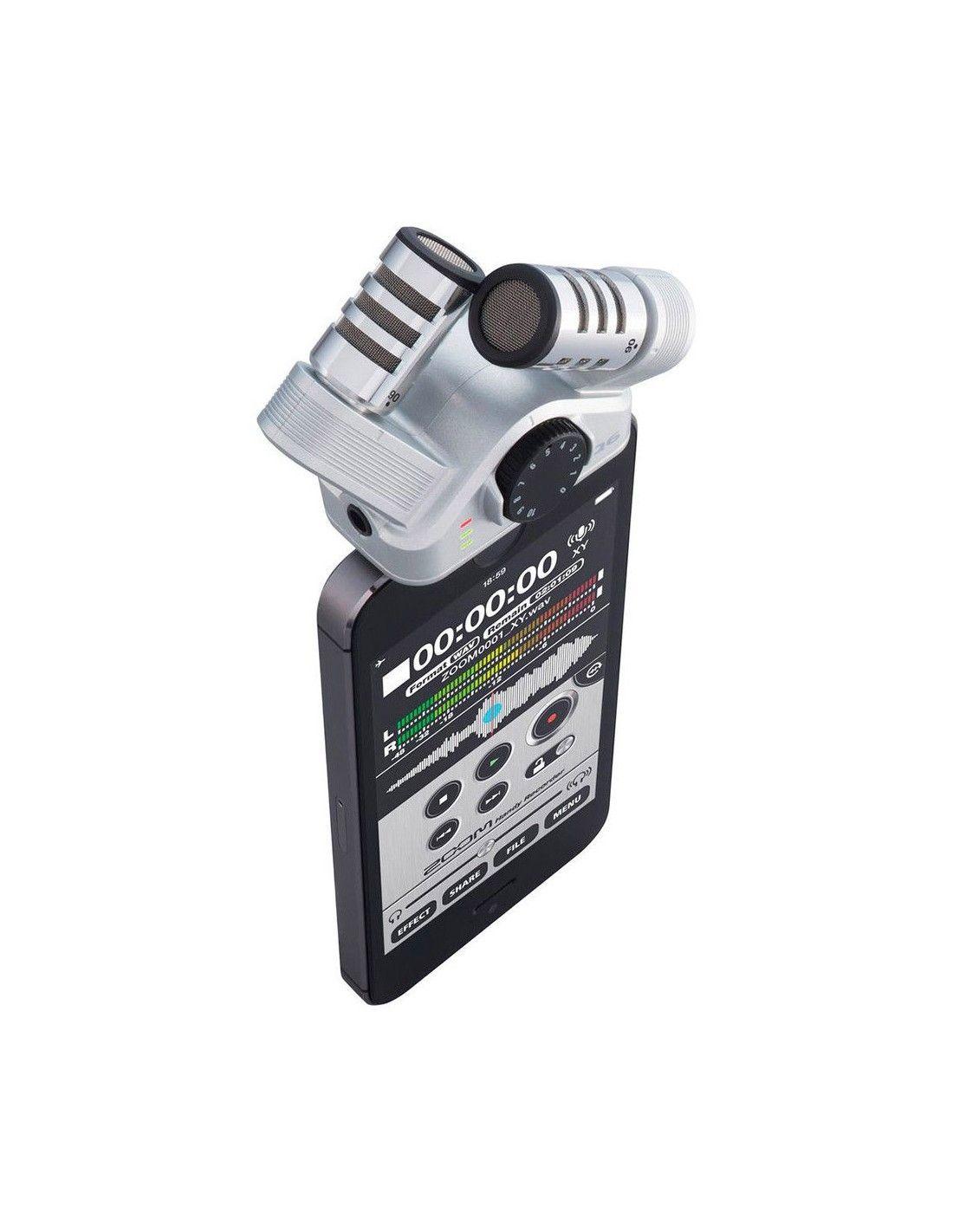 Micrófono Stereo Para Iphone y Ipad iQ6 Zoom-2