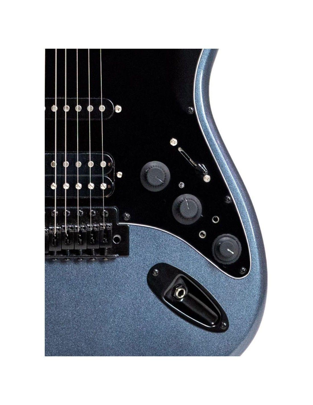 Guitarra Electrica Tagima SIXMART MDSV Metallic Dark Silver-2