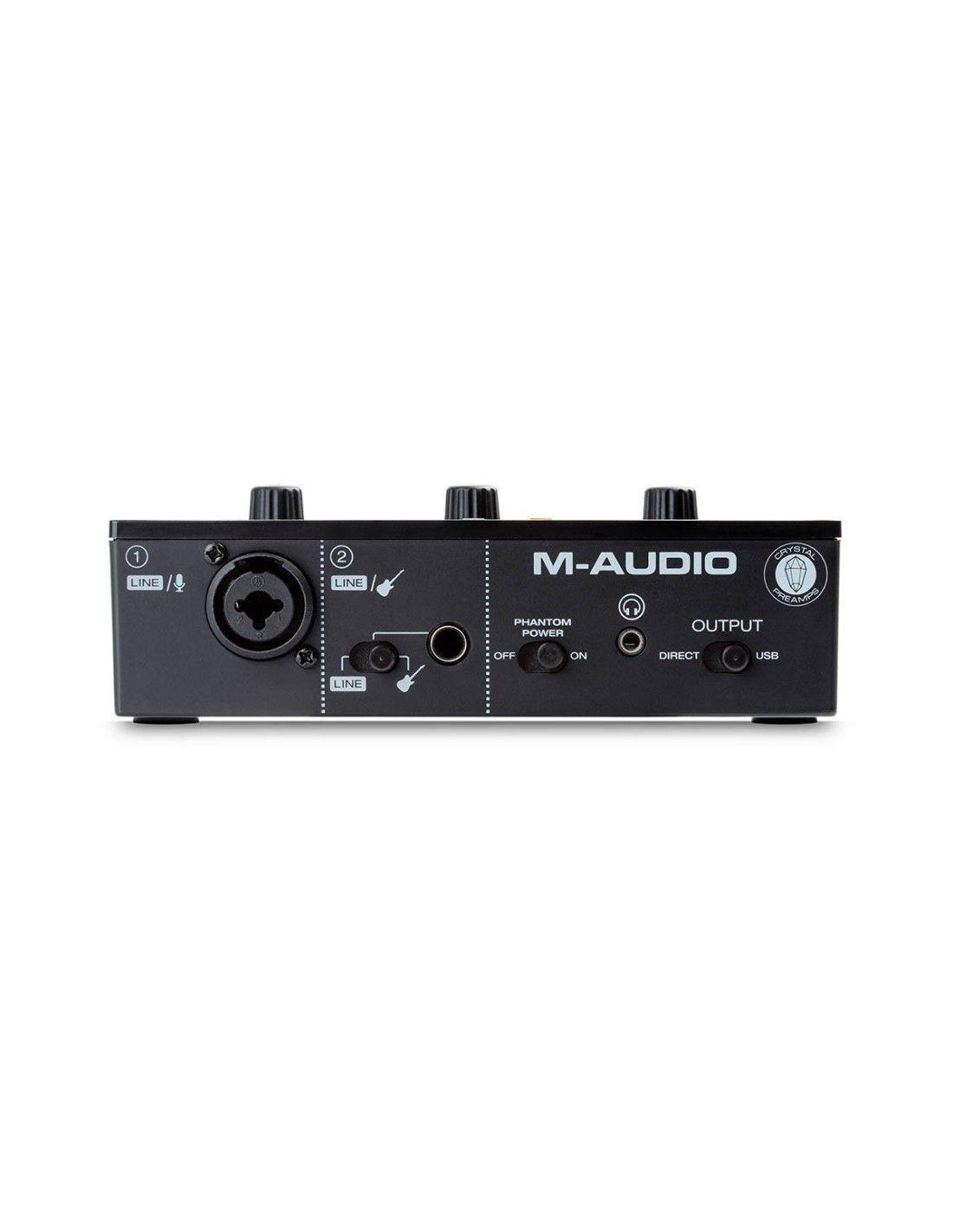 Interfaz USB Mtrack Solo M-Audio-2