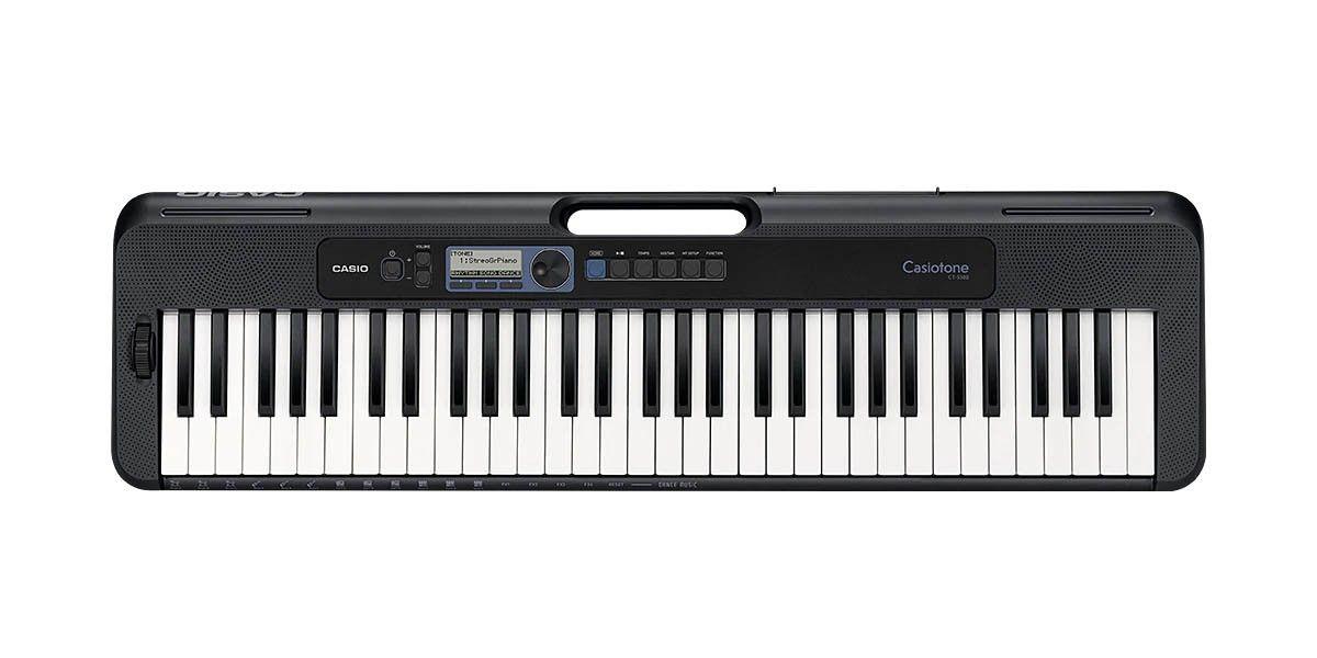 Teclado 5 octavas CT-S300 con transformador Casio-0